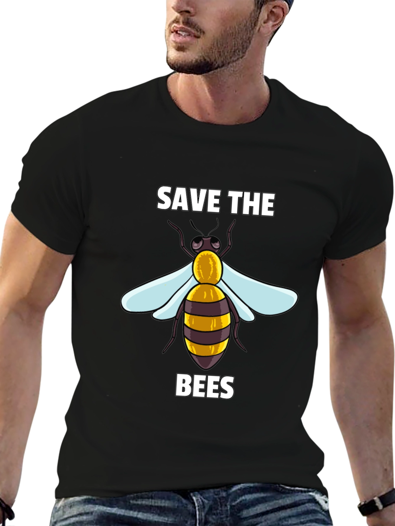 Save the Bees Graphic T-Shirt