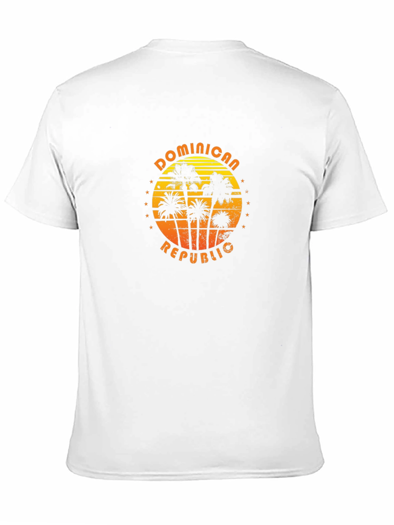 Dominican Republic Palm Tree Graphic T-Shirt