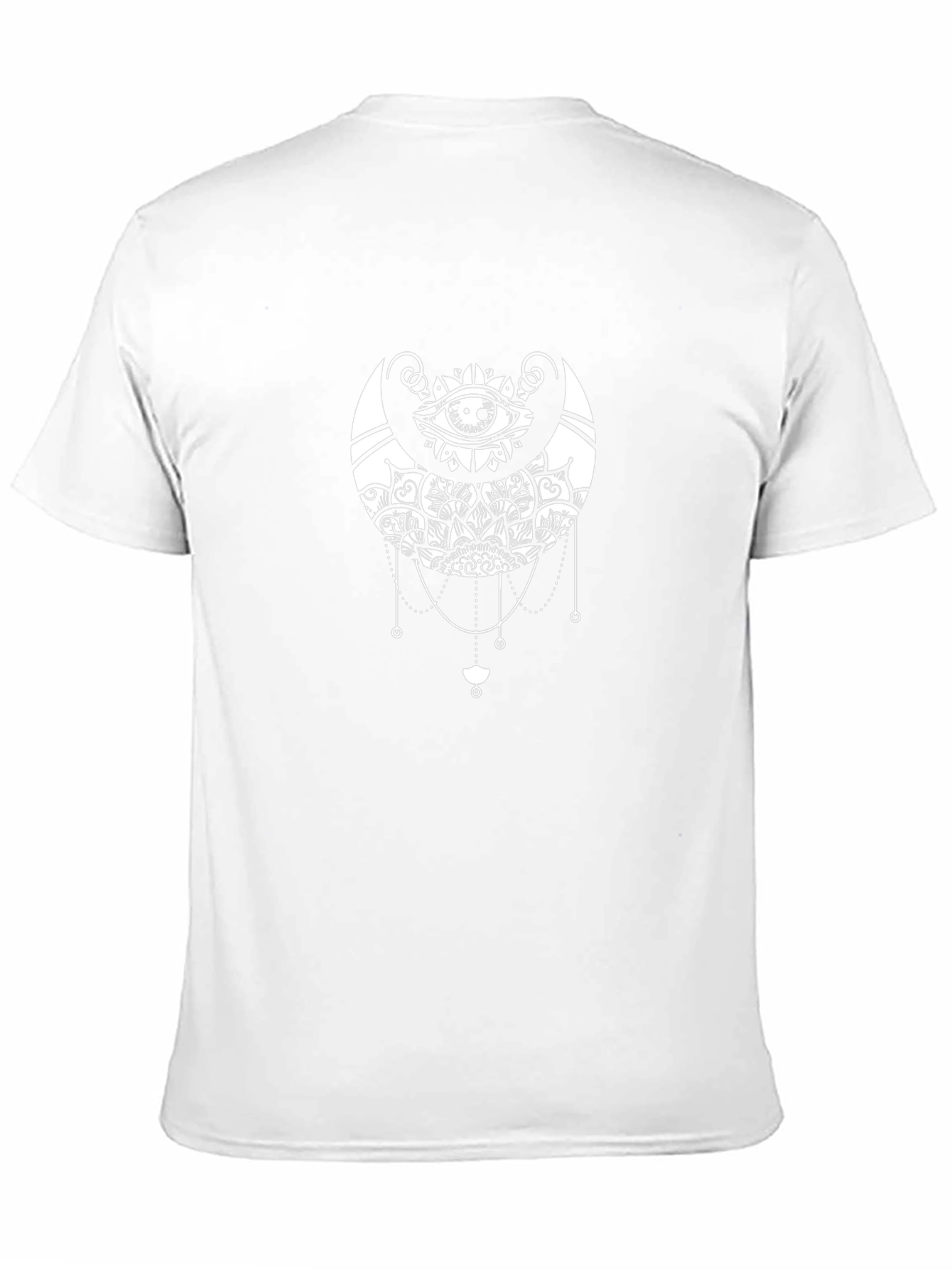 Mystic Eye Mandala Graphic Black T-Shirt