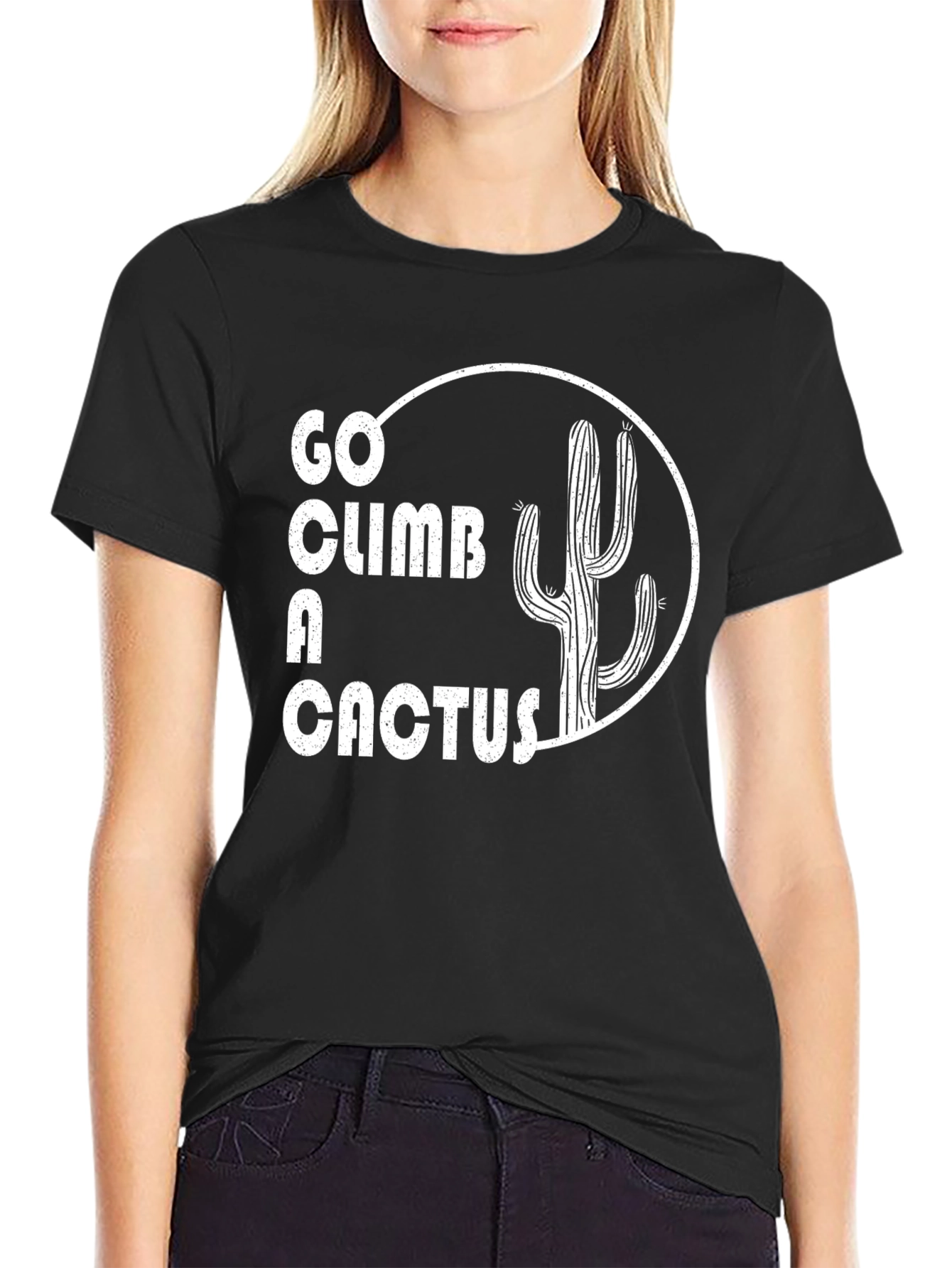 Go Climb a Cactus Graphic Tee
