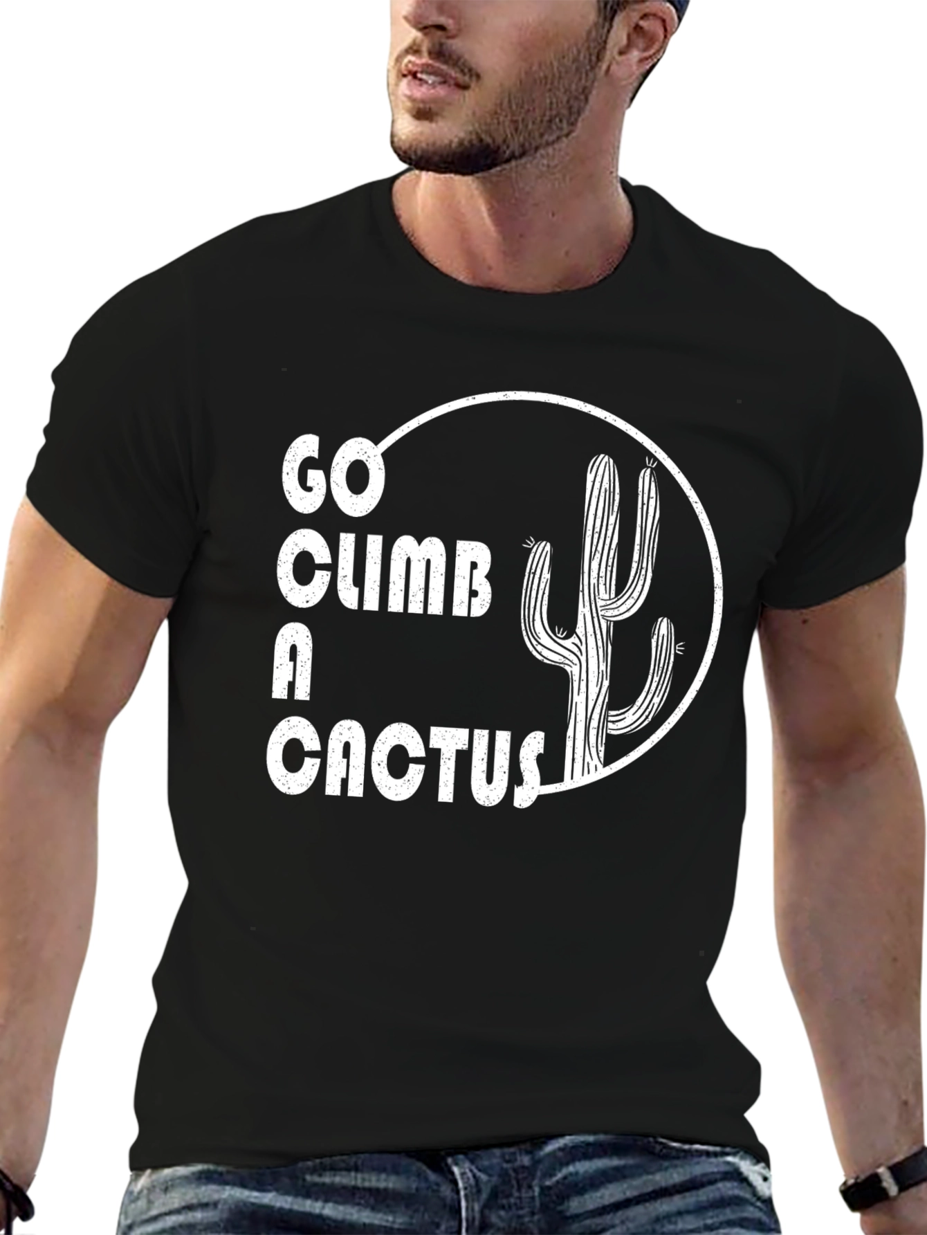Go Climb a Cactus Graphic Tee