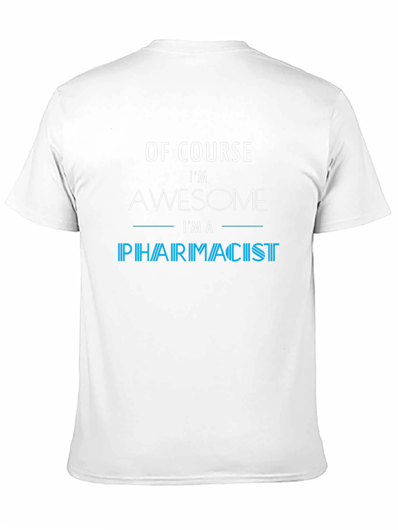 Awesome Pharmacist T-Shirt - Black