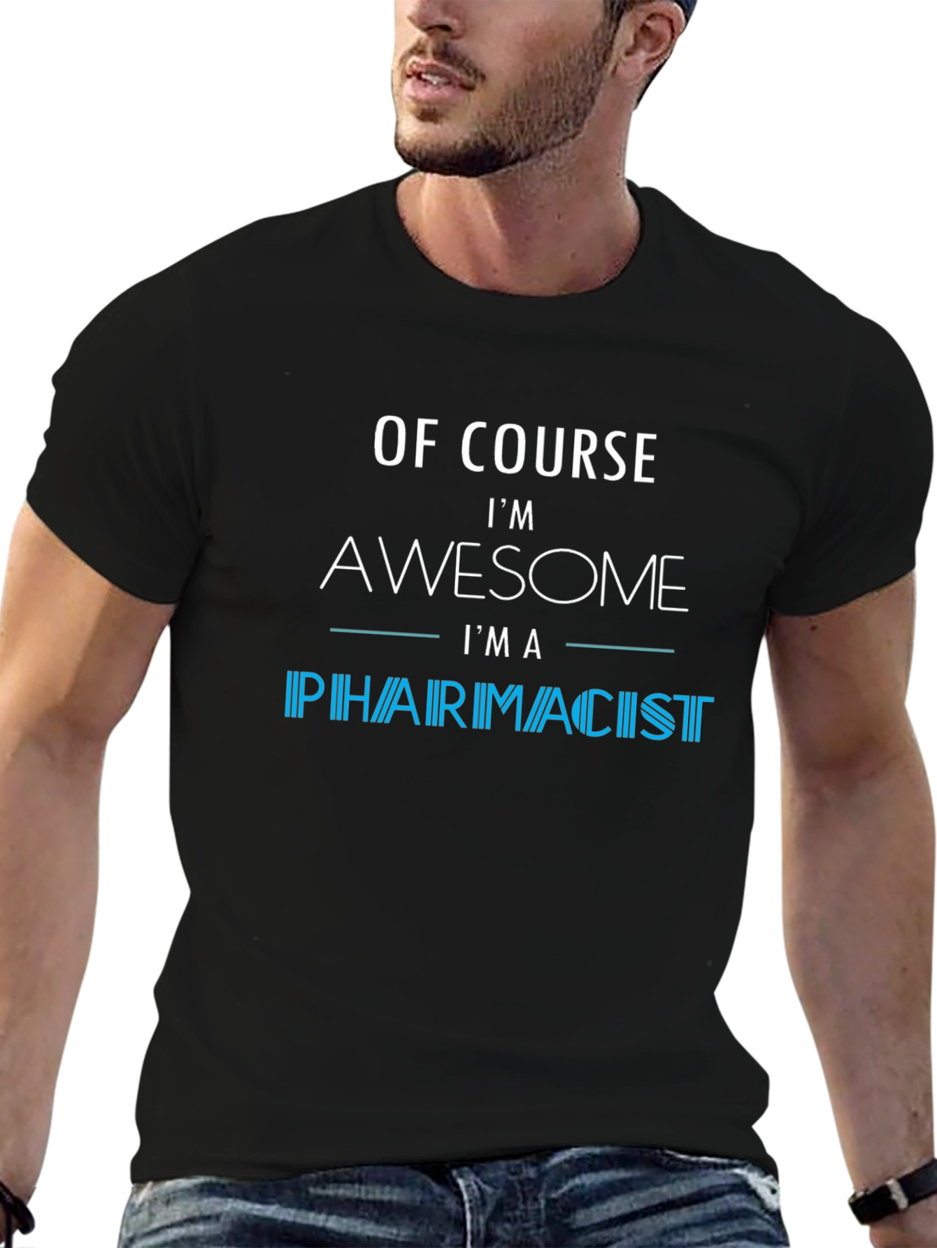 Awesome Pharmacist T-Shirt - Black