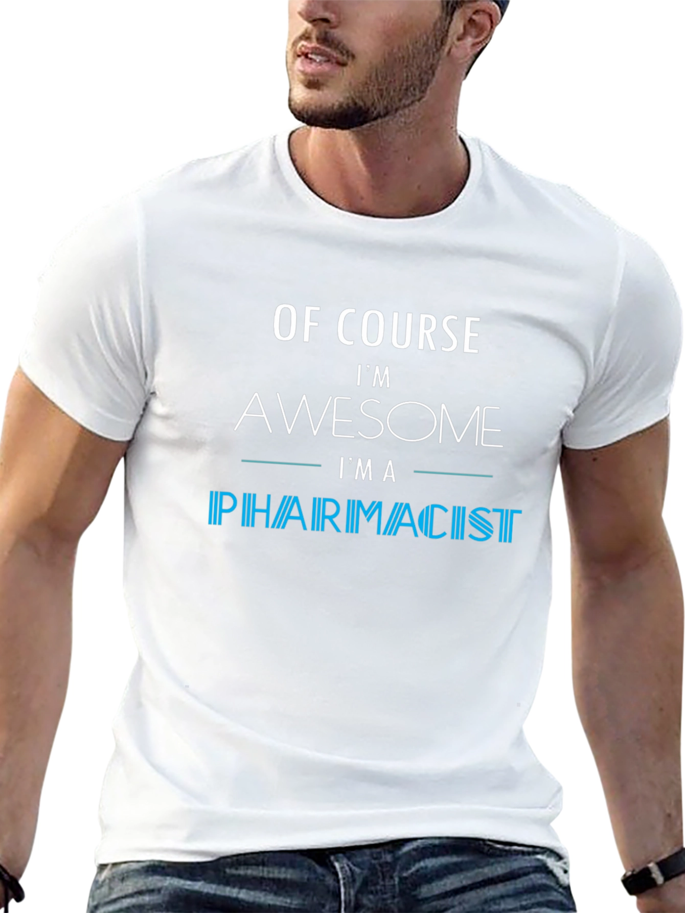 Awesome Pharmacist T-Shirt - Black