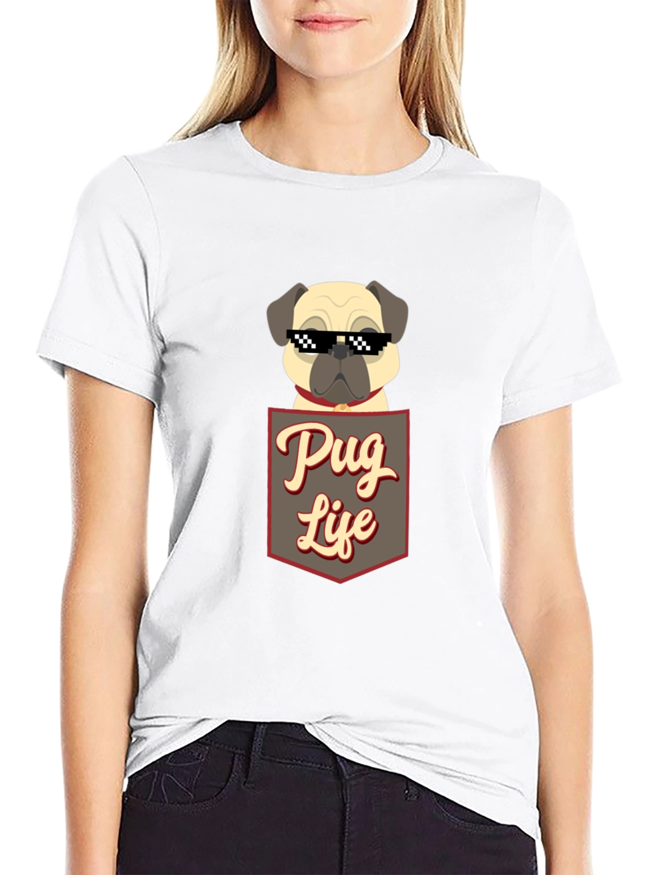 Pug Life T-Shirt - Funny Dog Tee