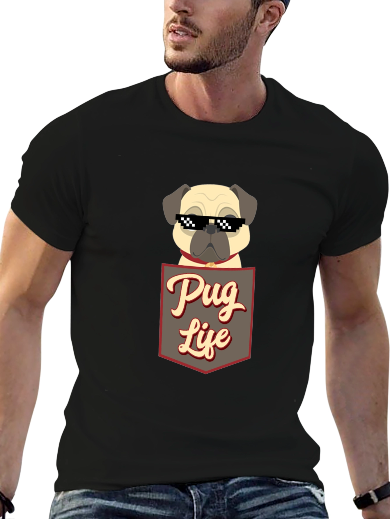 Pug Life T-Shirt - Funny Dog Tee