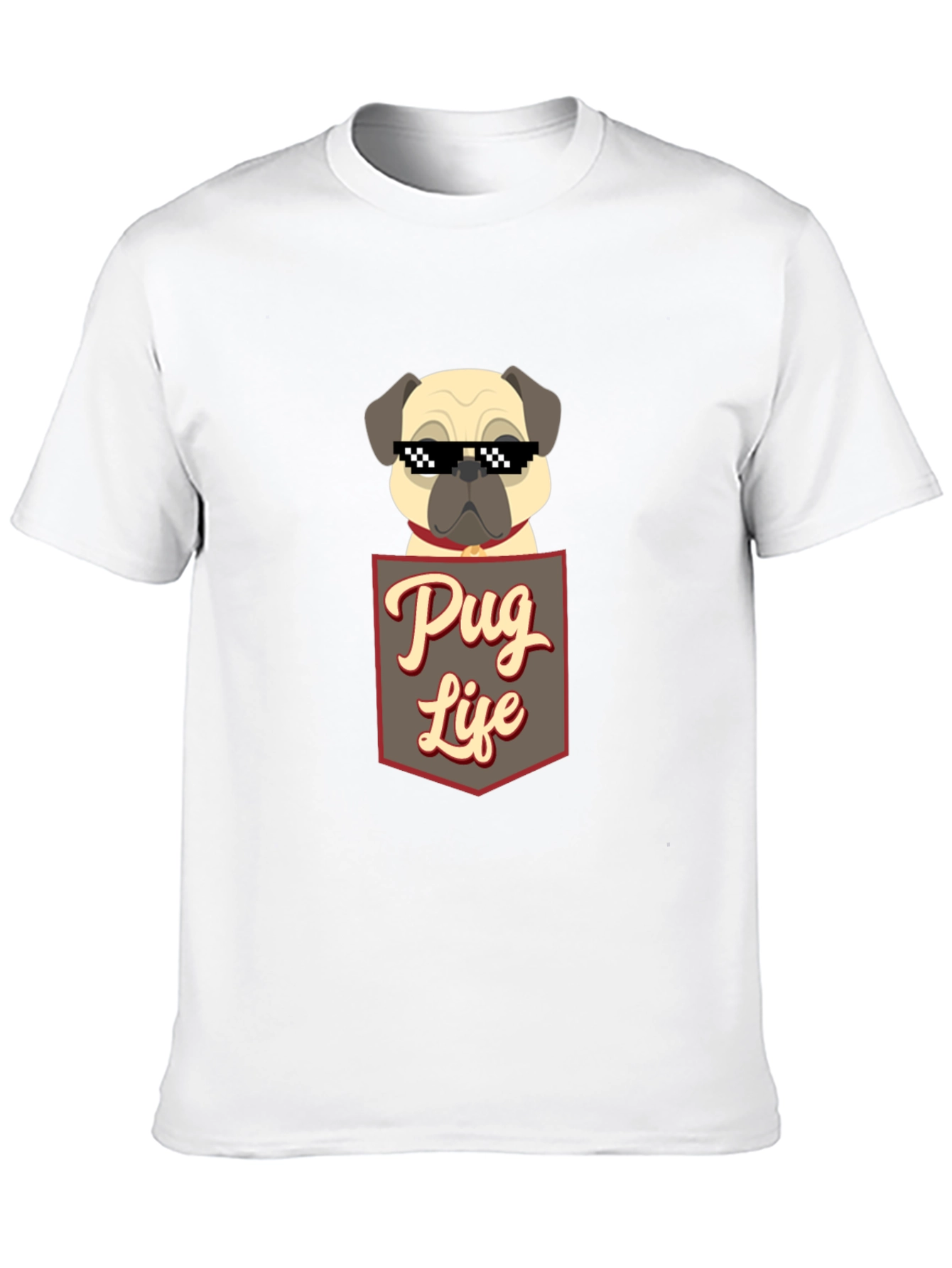 Pug Life T-Shirt - Funny Dog Tee