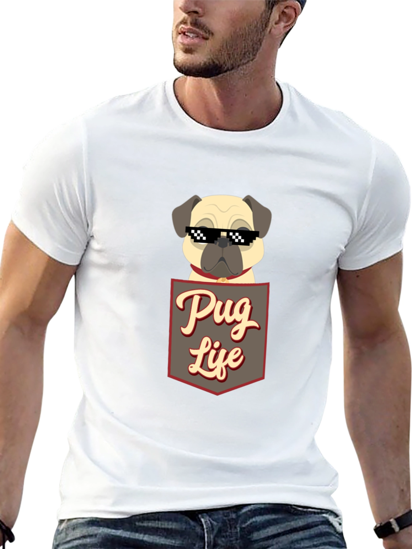 Pug Life T-Shirt - Funny Dog Tee