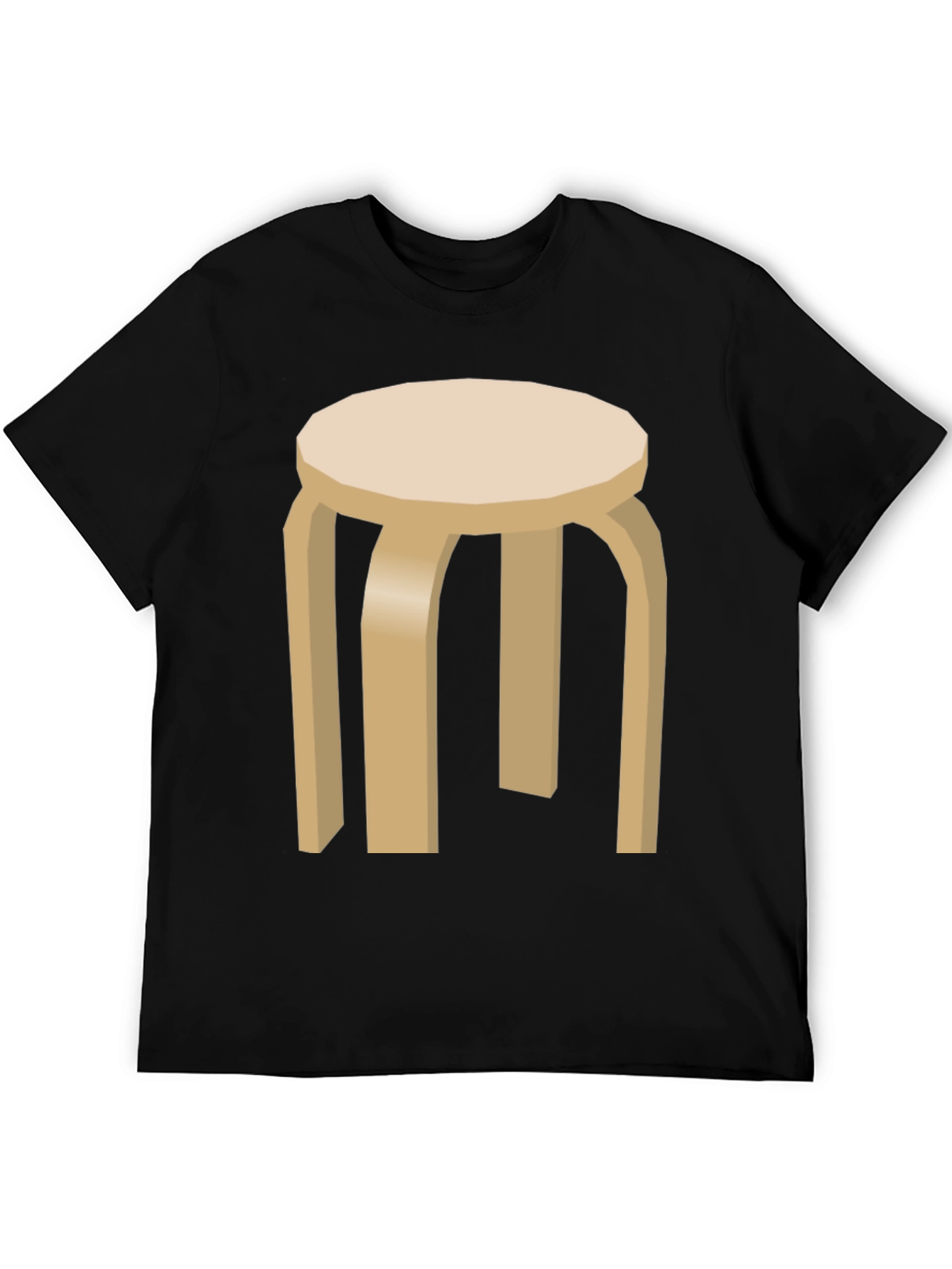 Stool Graphic T-Shirt - Modern Minimalist Tee