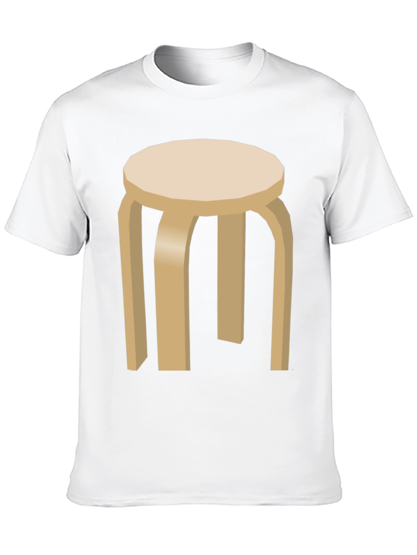 Stool Graphic T-Shirt - Modern Minimalist Tee
