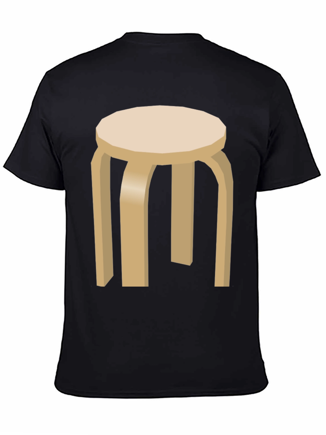 Stool Graphic T-Shirt - Modern Minimalist Tee
