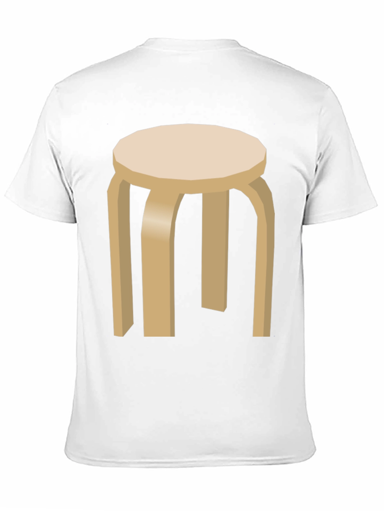 Stool Graphic T-Shirt - Modern Minimalist Tee