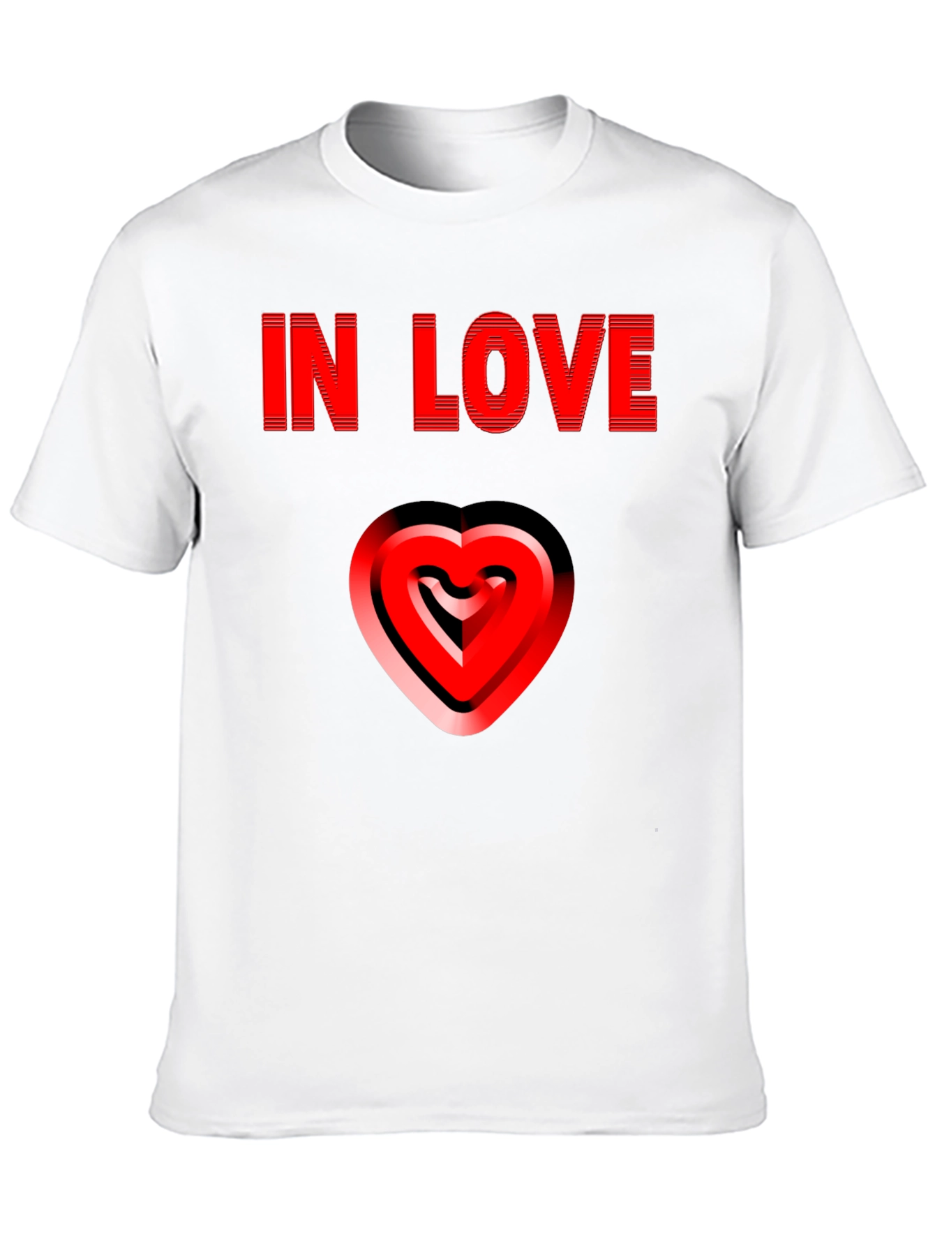 In Love Graphic T-Shirt - Stylish Valentines Day Apparel