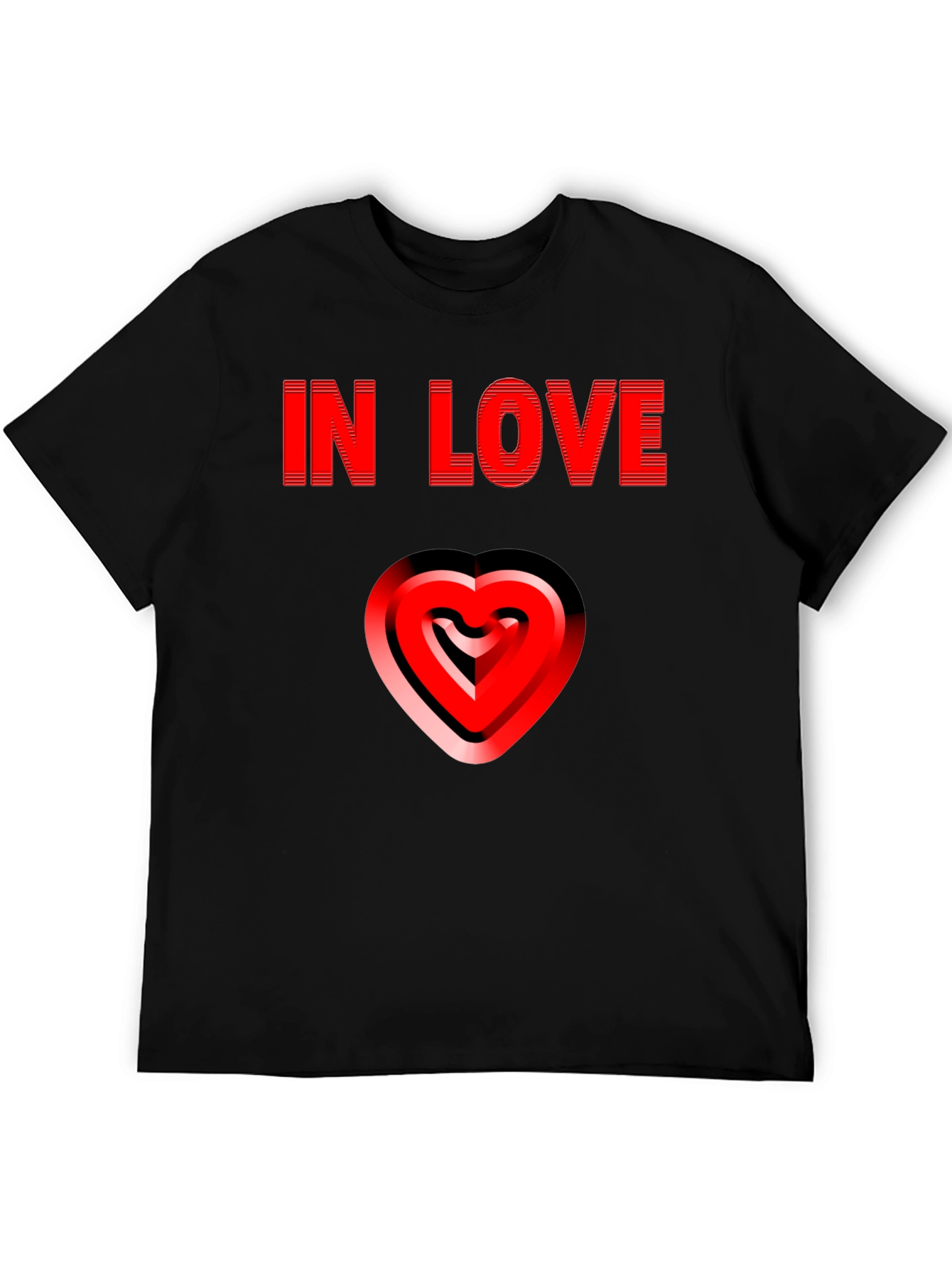 In Love Graphic T-Shirt - Stylish Valentines Day Apparel
