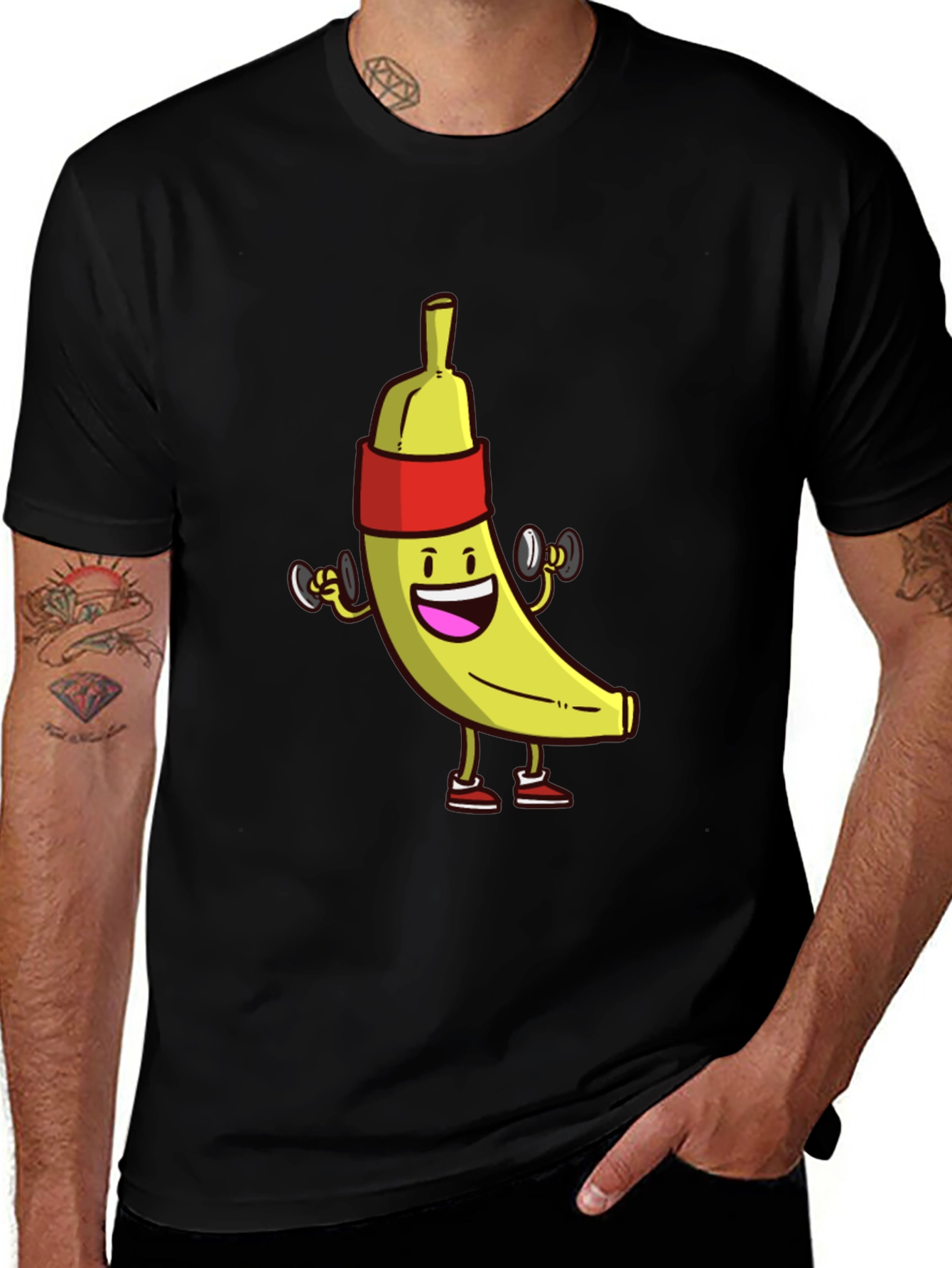 Funny Banana Workout T-Shirt
