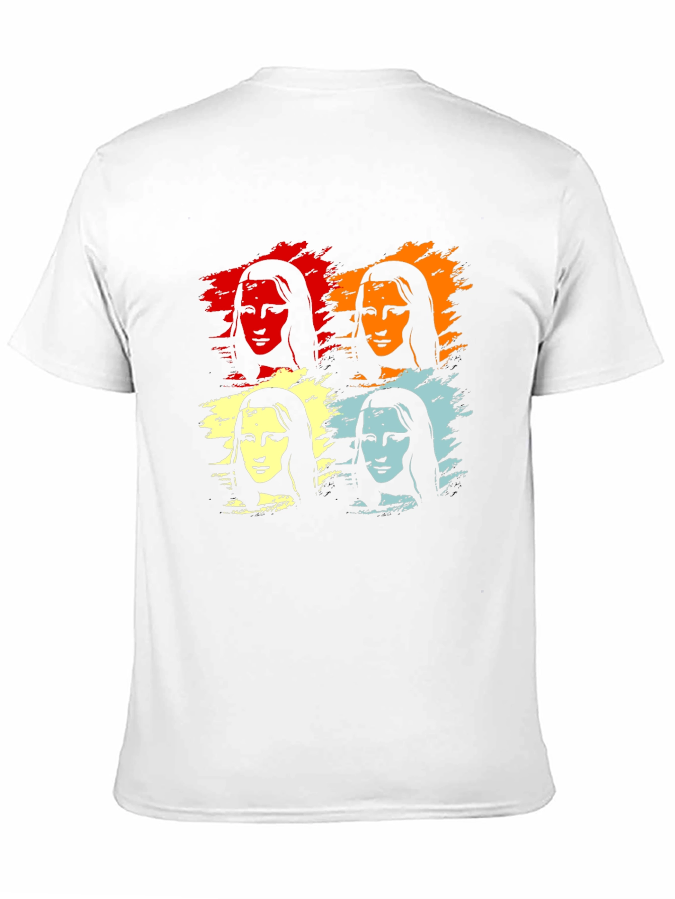 Pop Art Mona Lisa Graphic T-Shirt