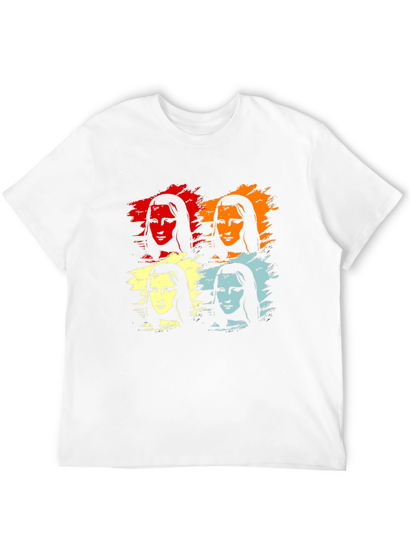 Pop Art Mona Lisa Graphic T-Shirt
