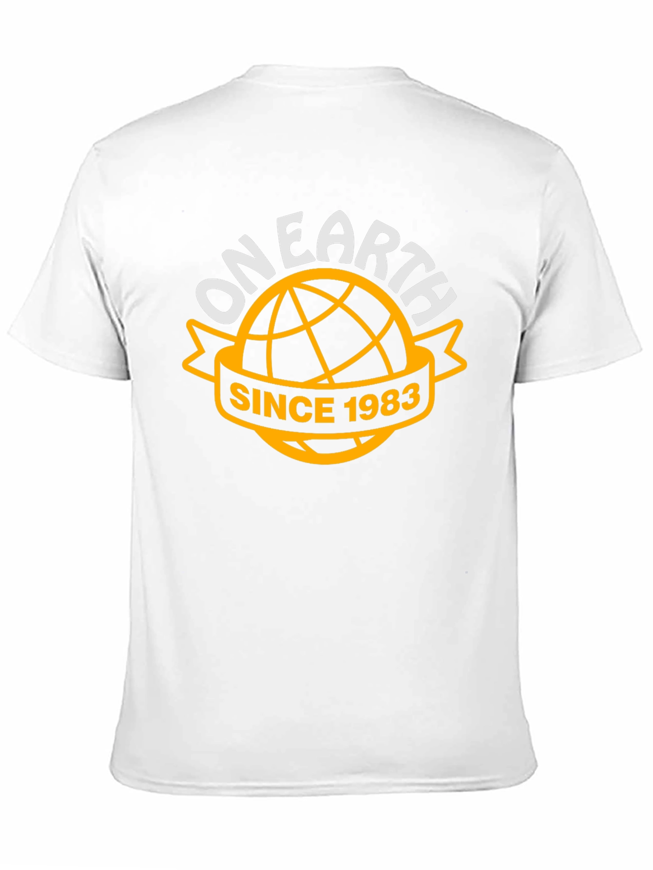 On Earth Since 1983 Black T-Shirt