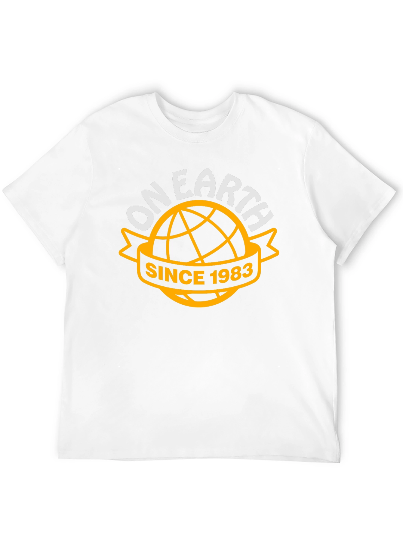 On Earth Since 1983 Black T-Shirt