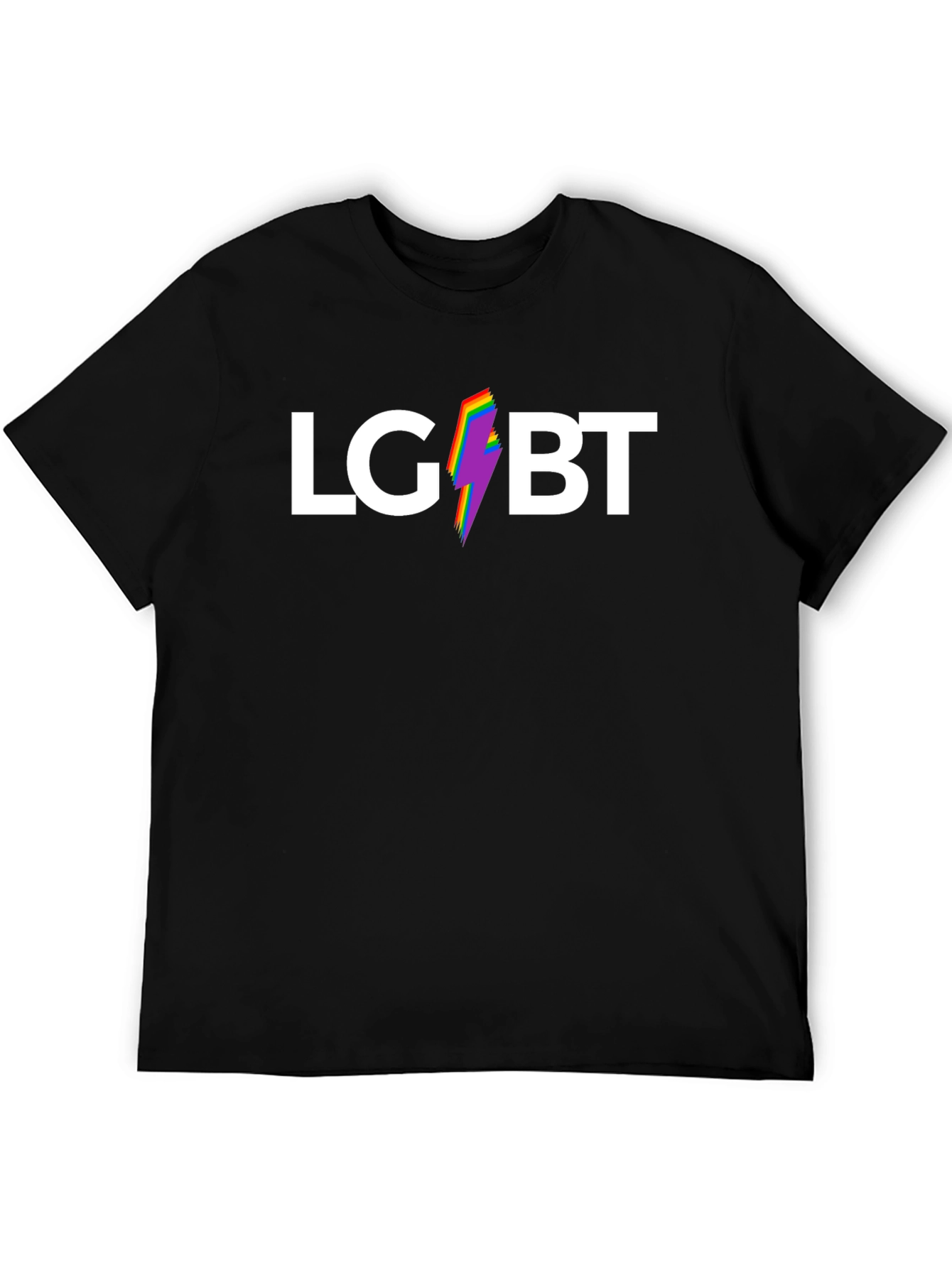 LGBT Rainbow Bolt Tee - Pride Fashion