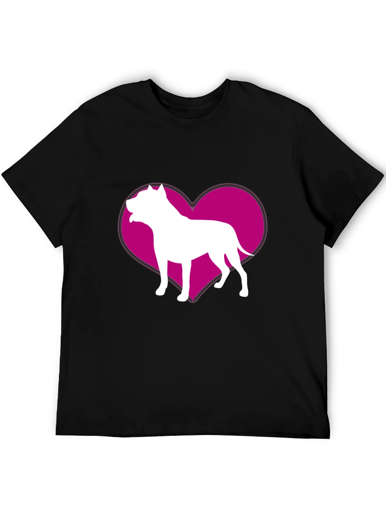 Dog Breed Heart Graphic T-Shirt