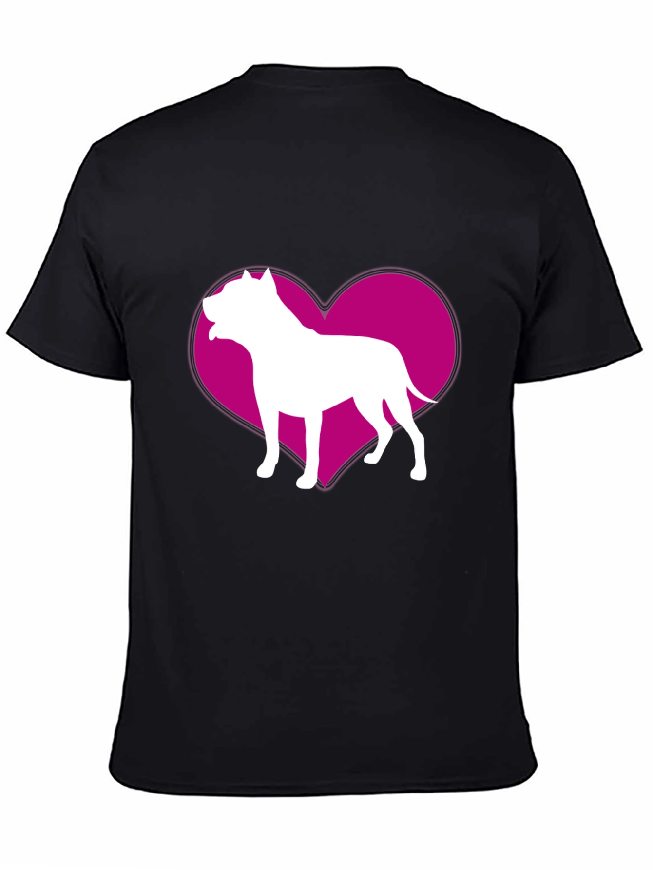 Dog Breed Heart Graphic T-Shirt