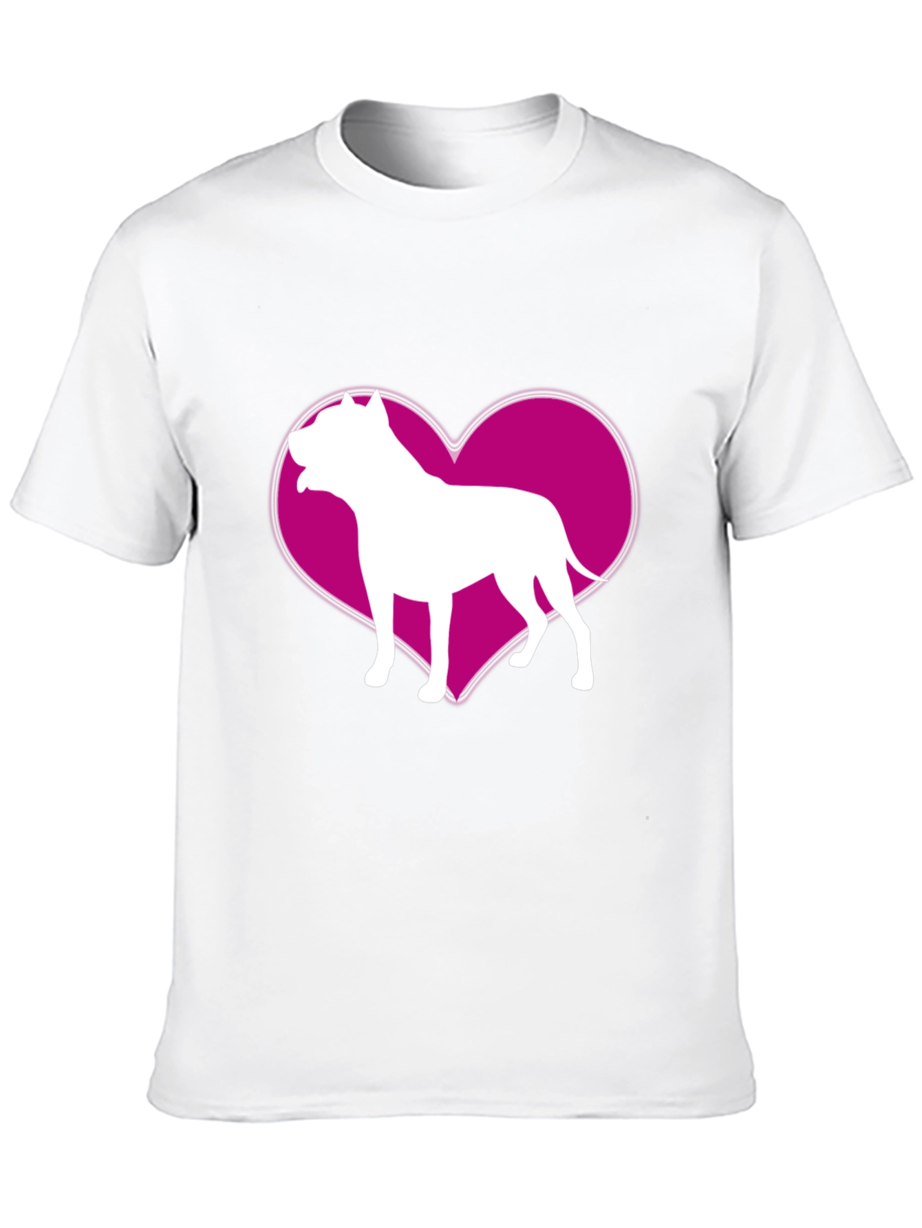 Dog Breed Heart Graphic T-Shirt