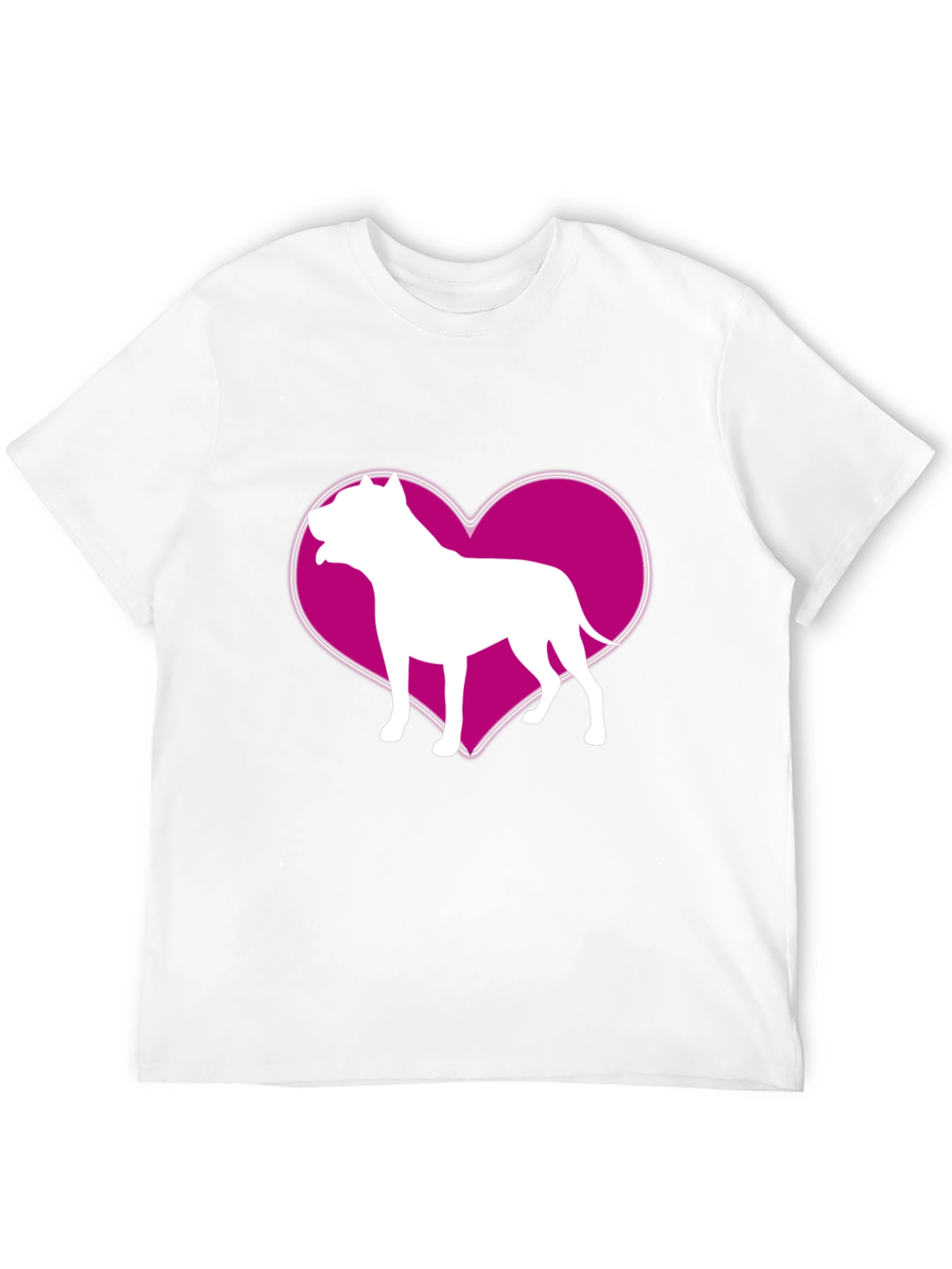 Dog Breed Heart Graphic T-Shirt