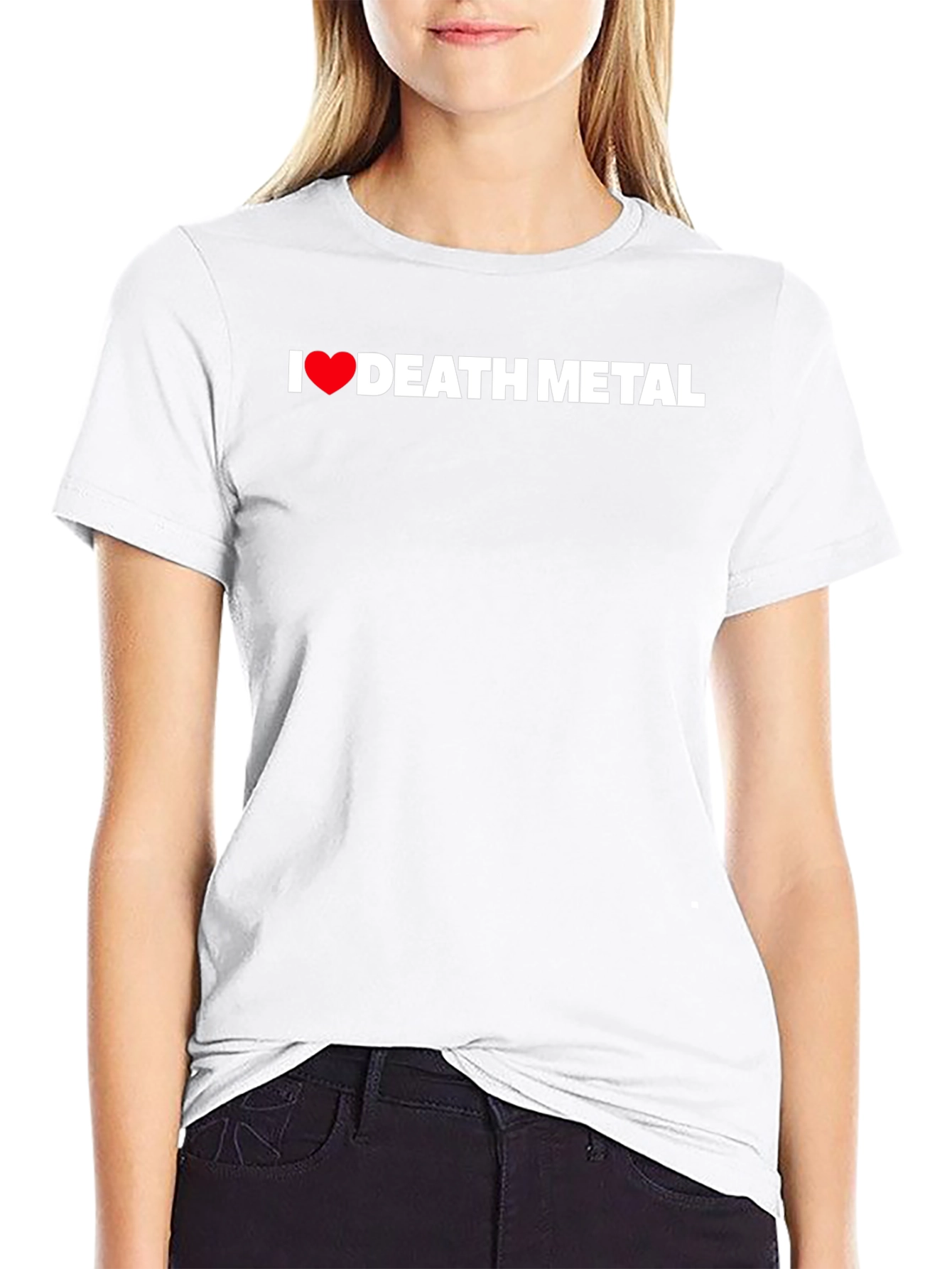 I Heart Death Metal Black T-Shirt