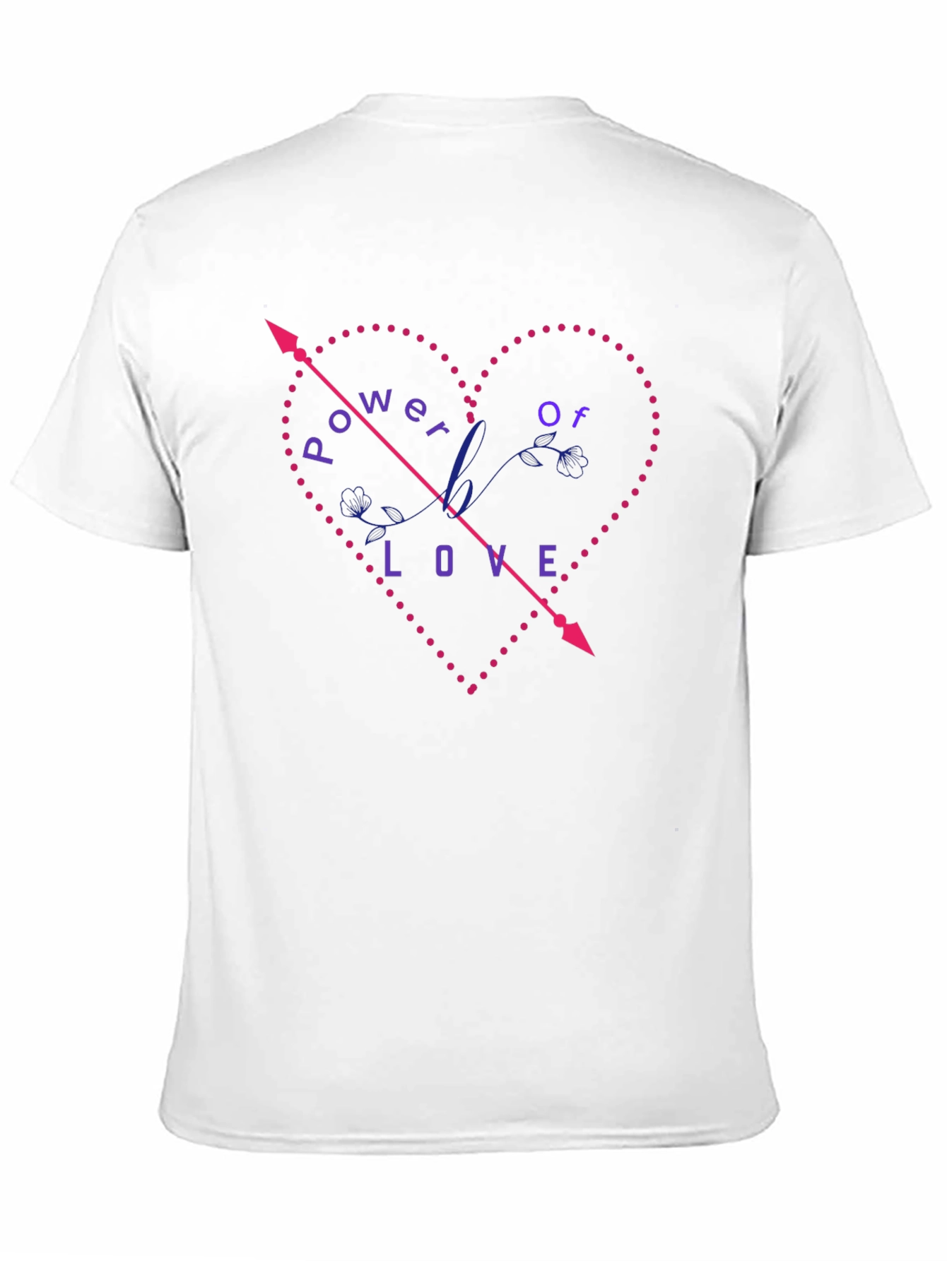 Power of Love Graphic Tee - Black