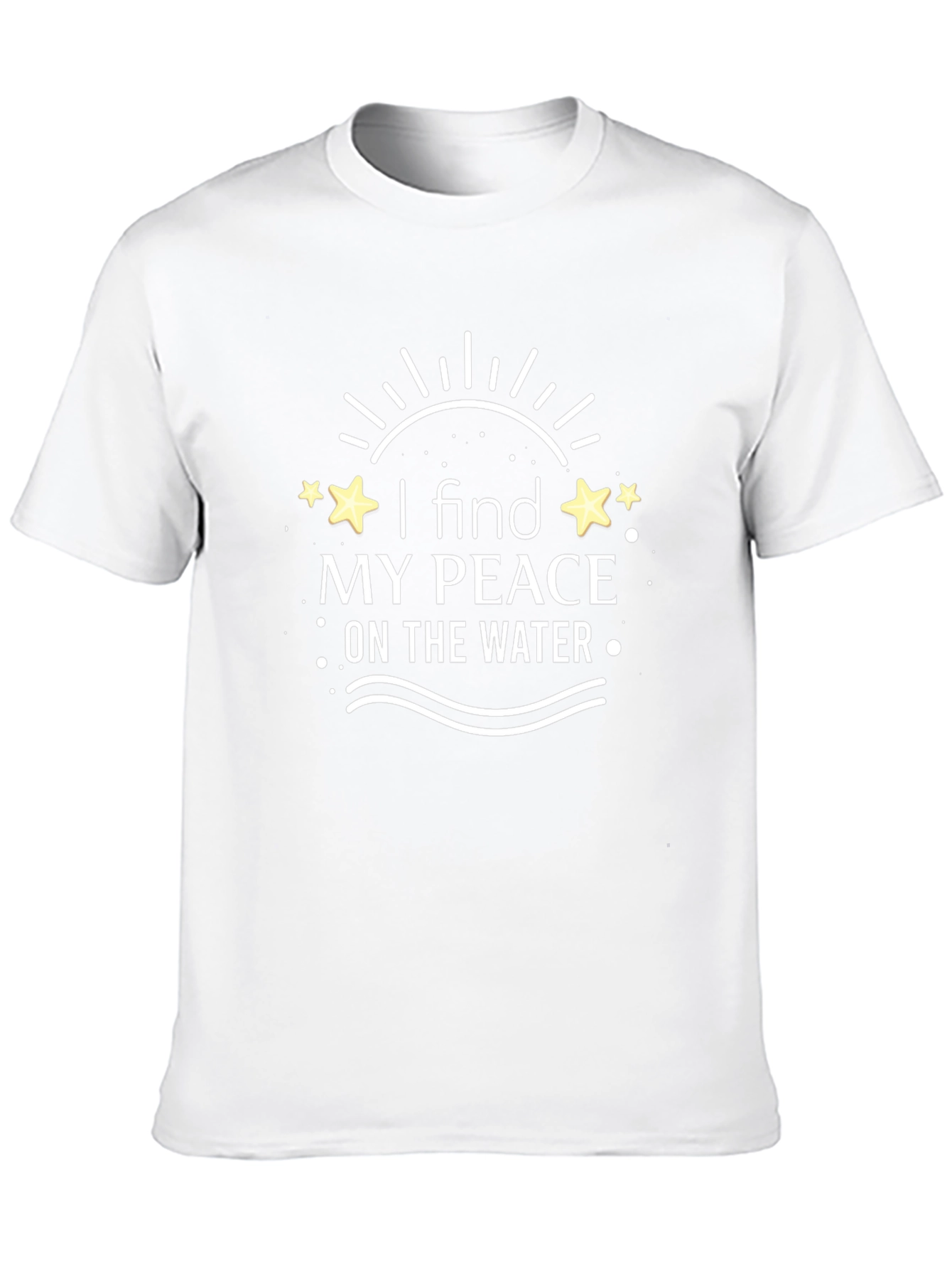 Peaceful Water T-Shirt - Find Your Calm