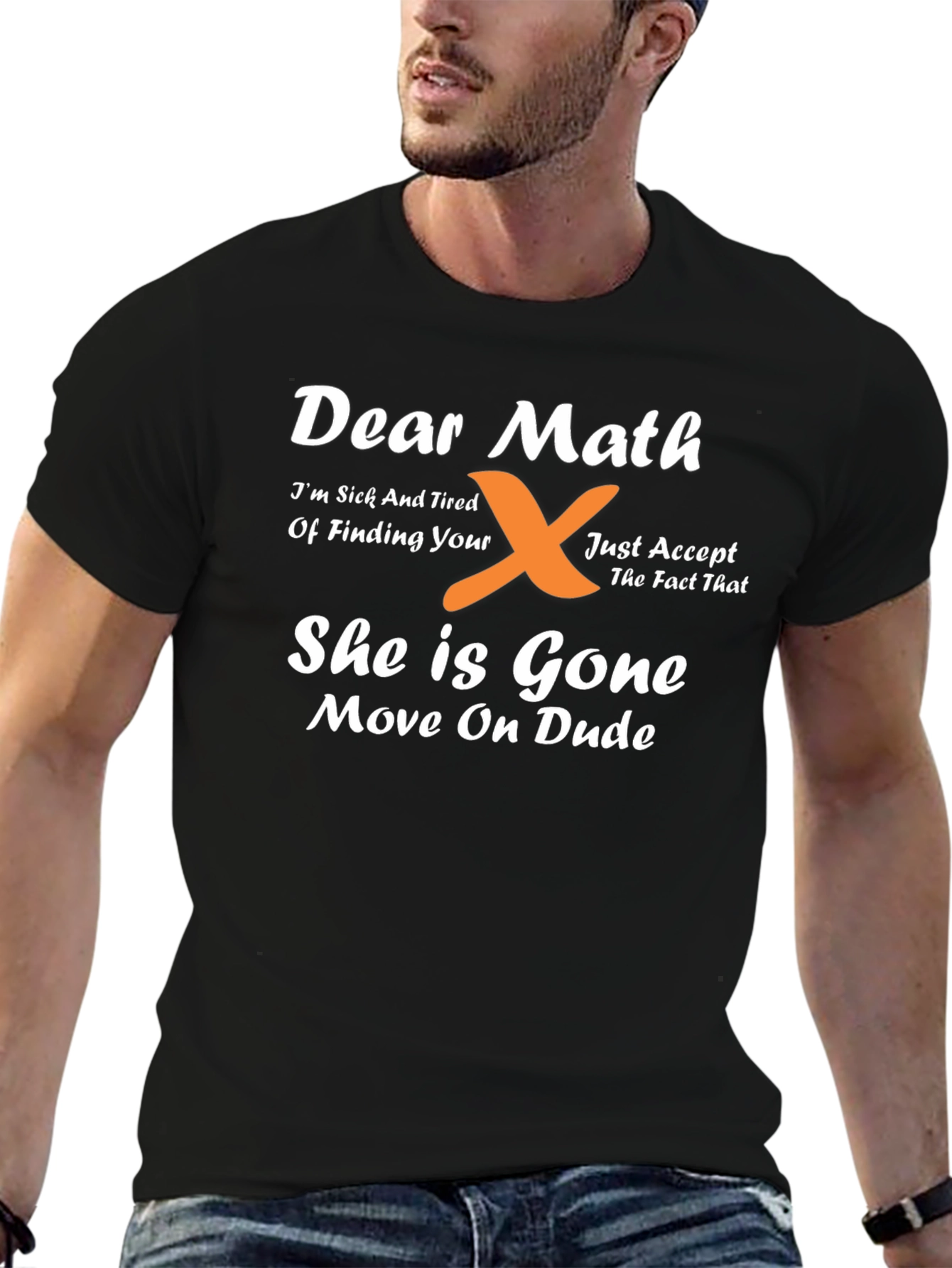 Dear Math Funny Graphic T-Shirt