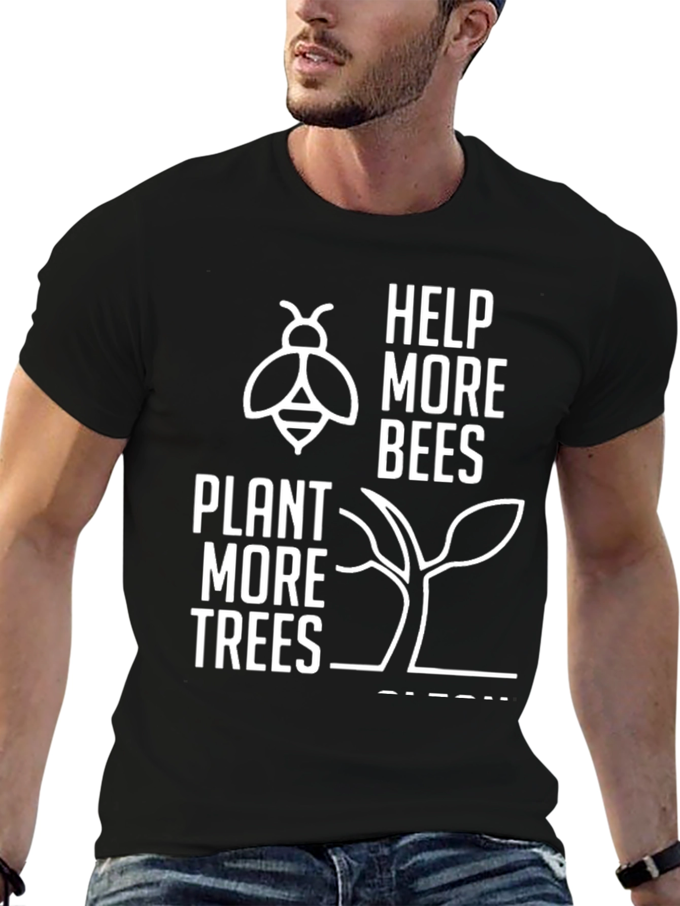 Help More Bees Plant More Trees T-Shirt