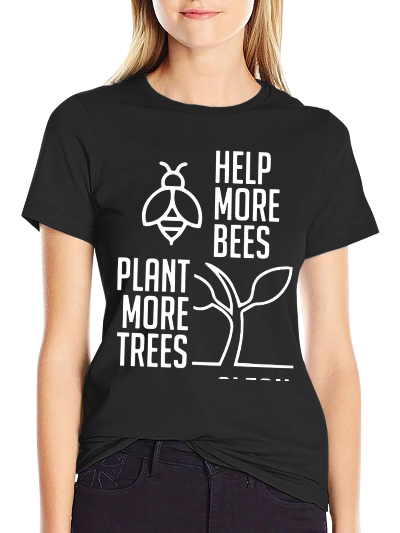 Help More Bees Plant More Trees T-Shirt