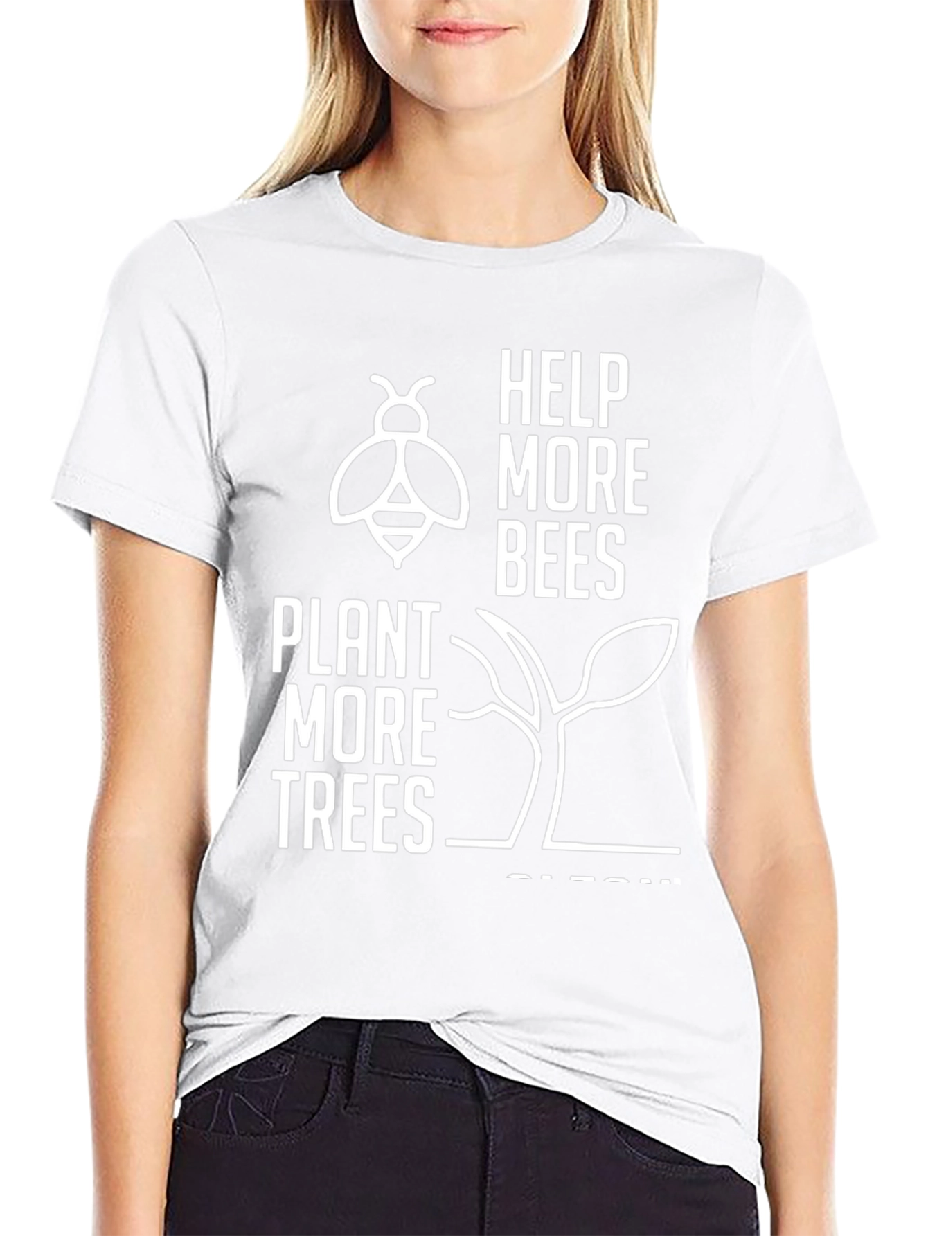Help More Bees Plant More Trees T-Shirt