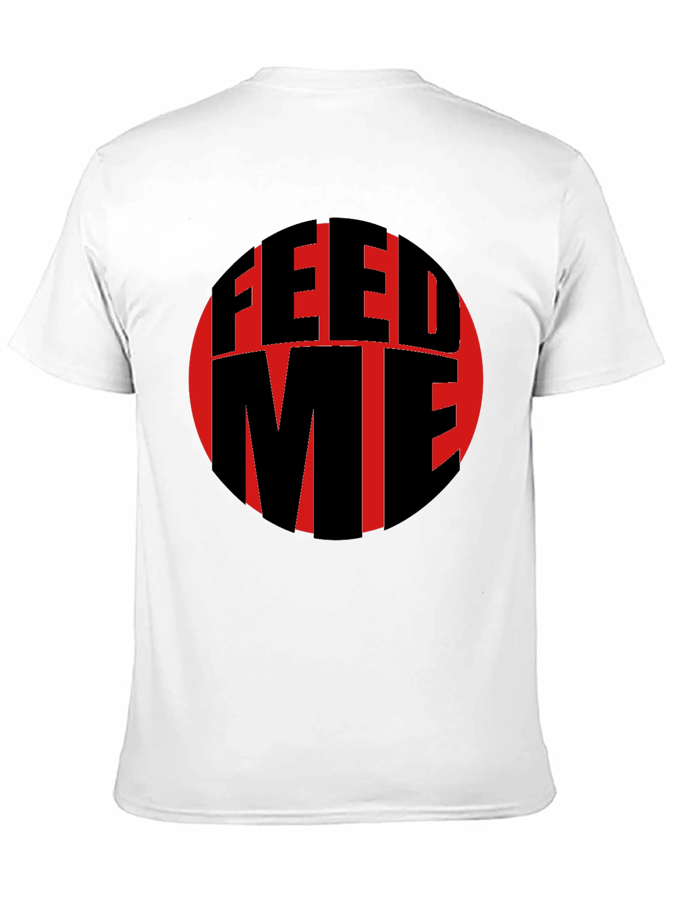 Feed Me Graphic T-Shirt - Black