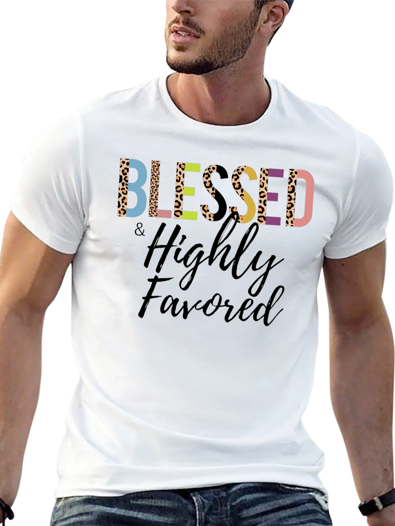 Blessed & Highly Favored Graphic Tee