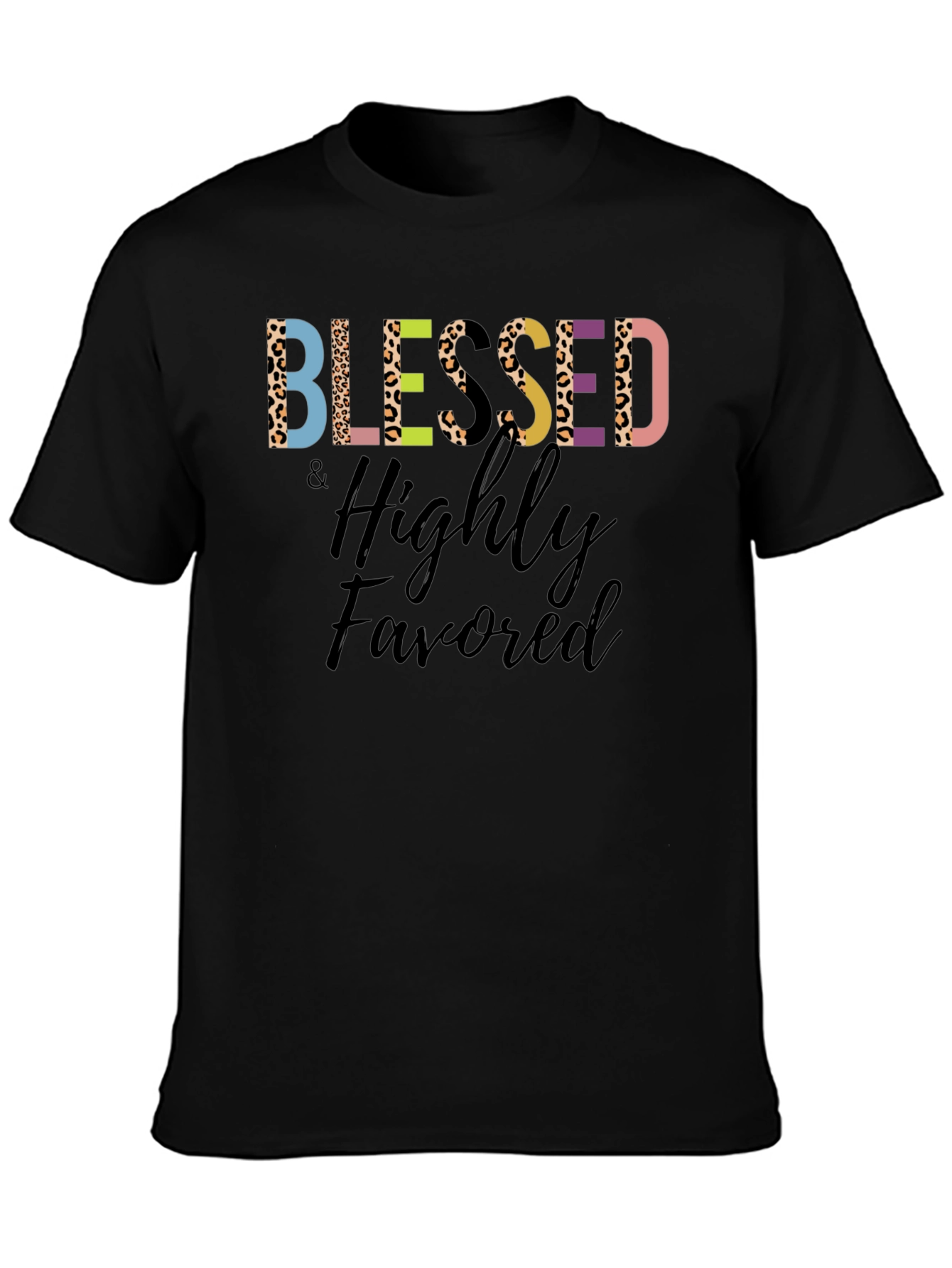 Blessed & Highly Favored Graphic Tee