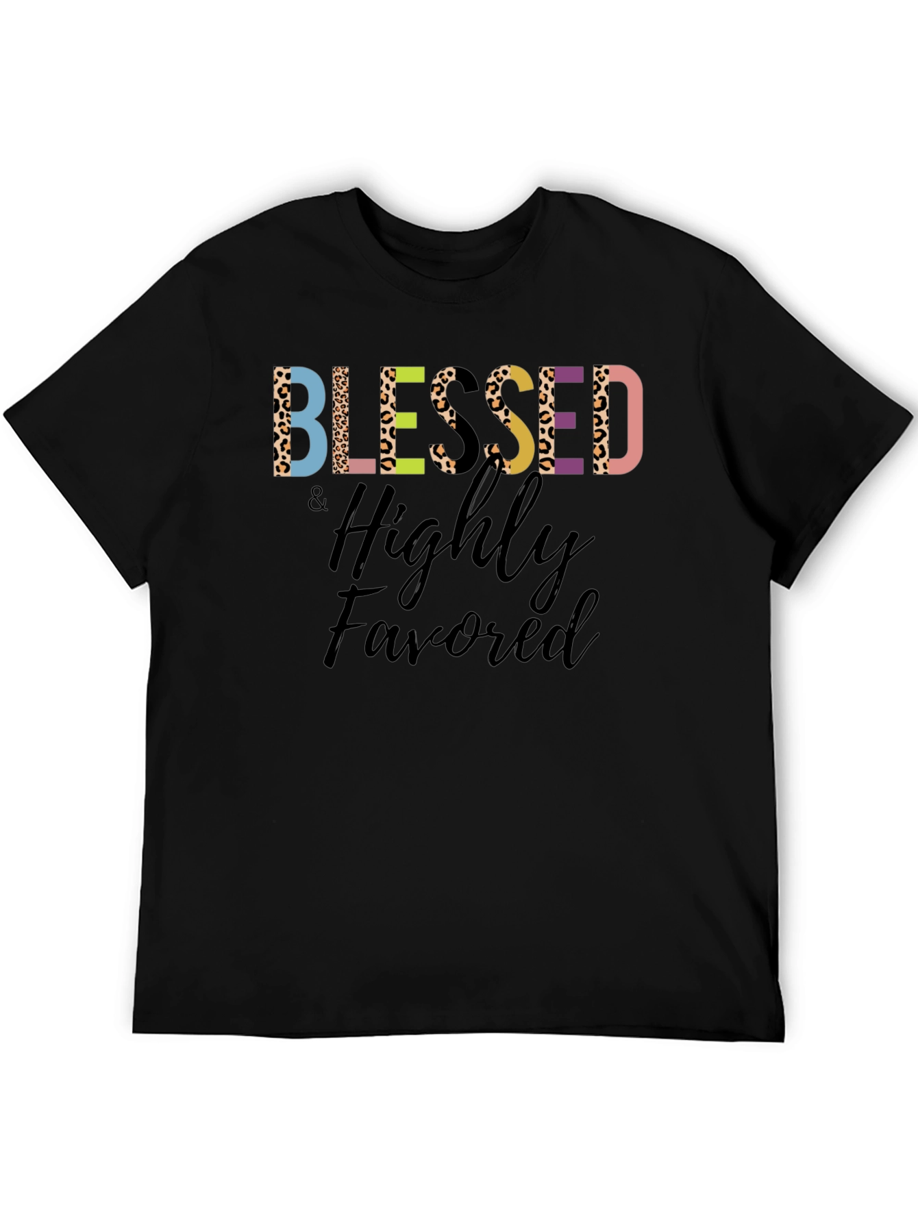 Blessed & Highly Favored Graphic Tee