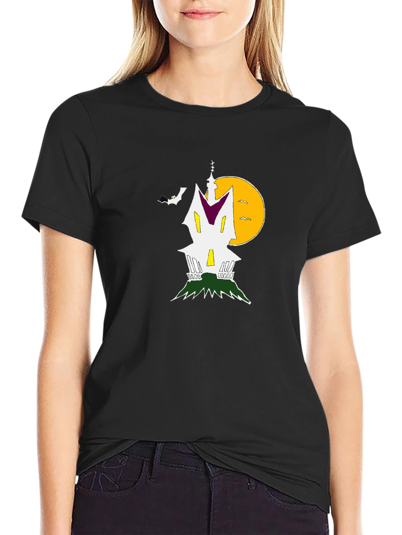 Spooky Haunted House T-Shirt