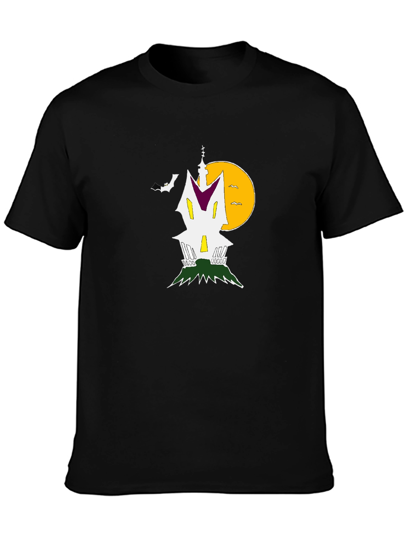 Spooky Haunted House T-Shirt