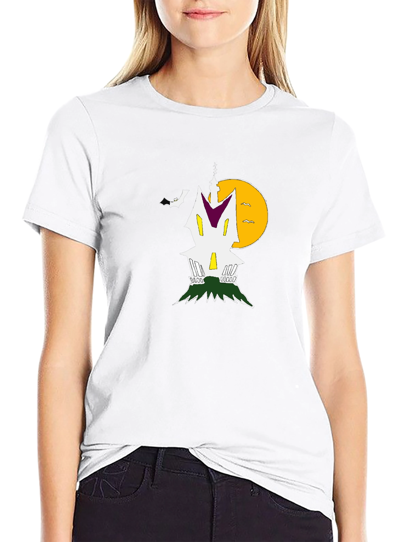 Spooky Haunted House T-Shirt