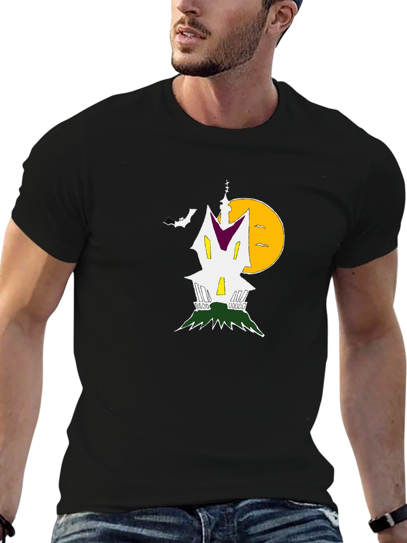 Spooky Haunted House T-Shirt