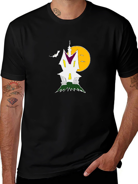 Spooky Haunted House T-Shirt