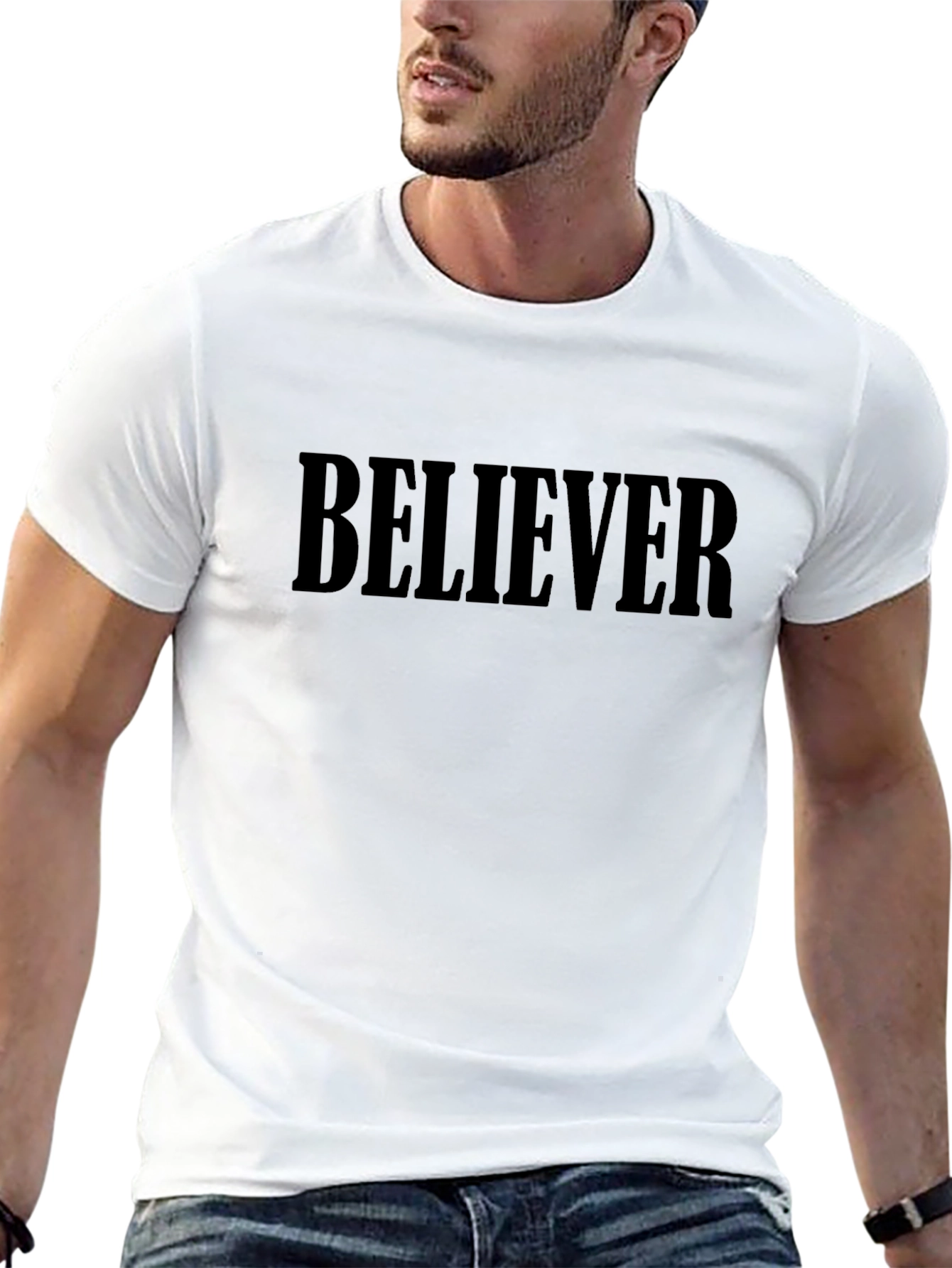 Believer Graphic Tee - Classic Black