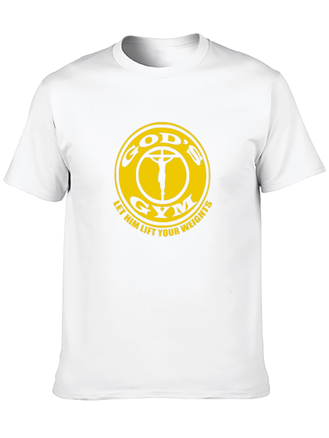Gods Gym T-Shirt - Lift Your Weights