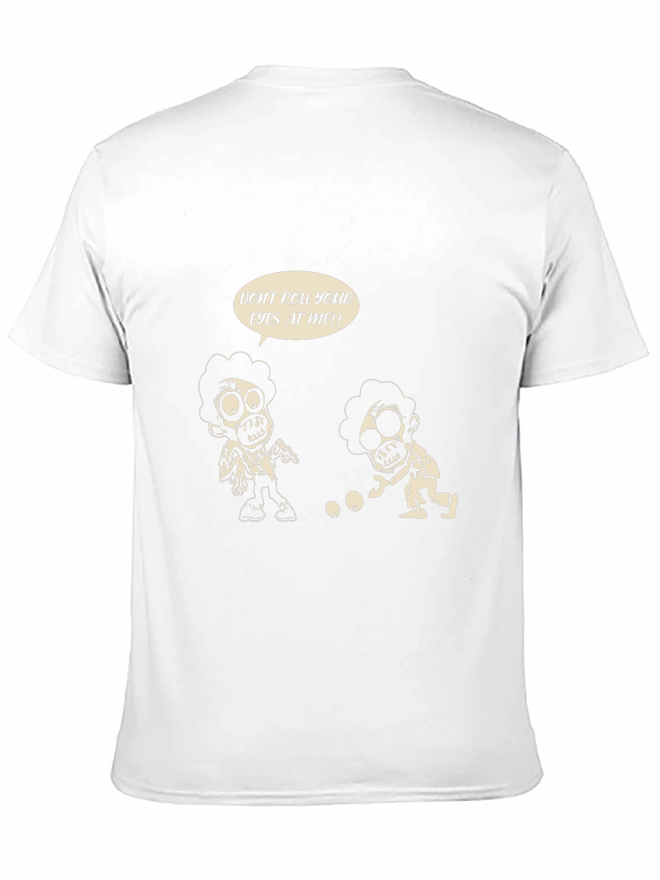 Zombie Eye-Rolling T-Shirt: Funny Graphic Tee