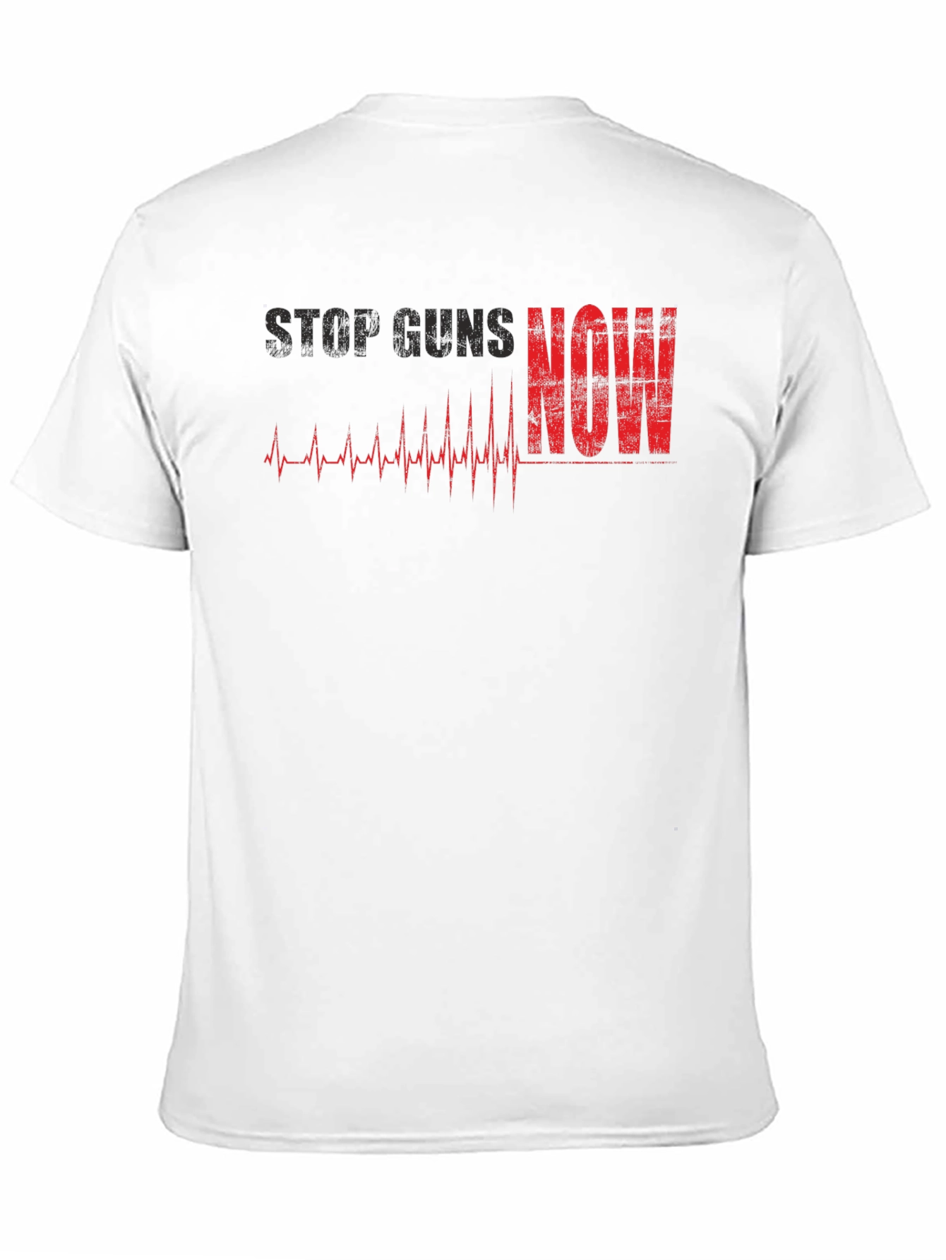 Stop Guns Now T-Shirt - Black Activist Tee