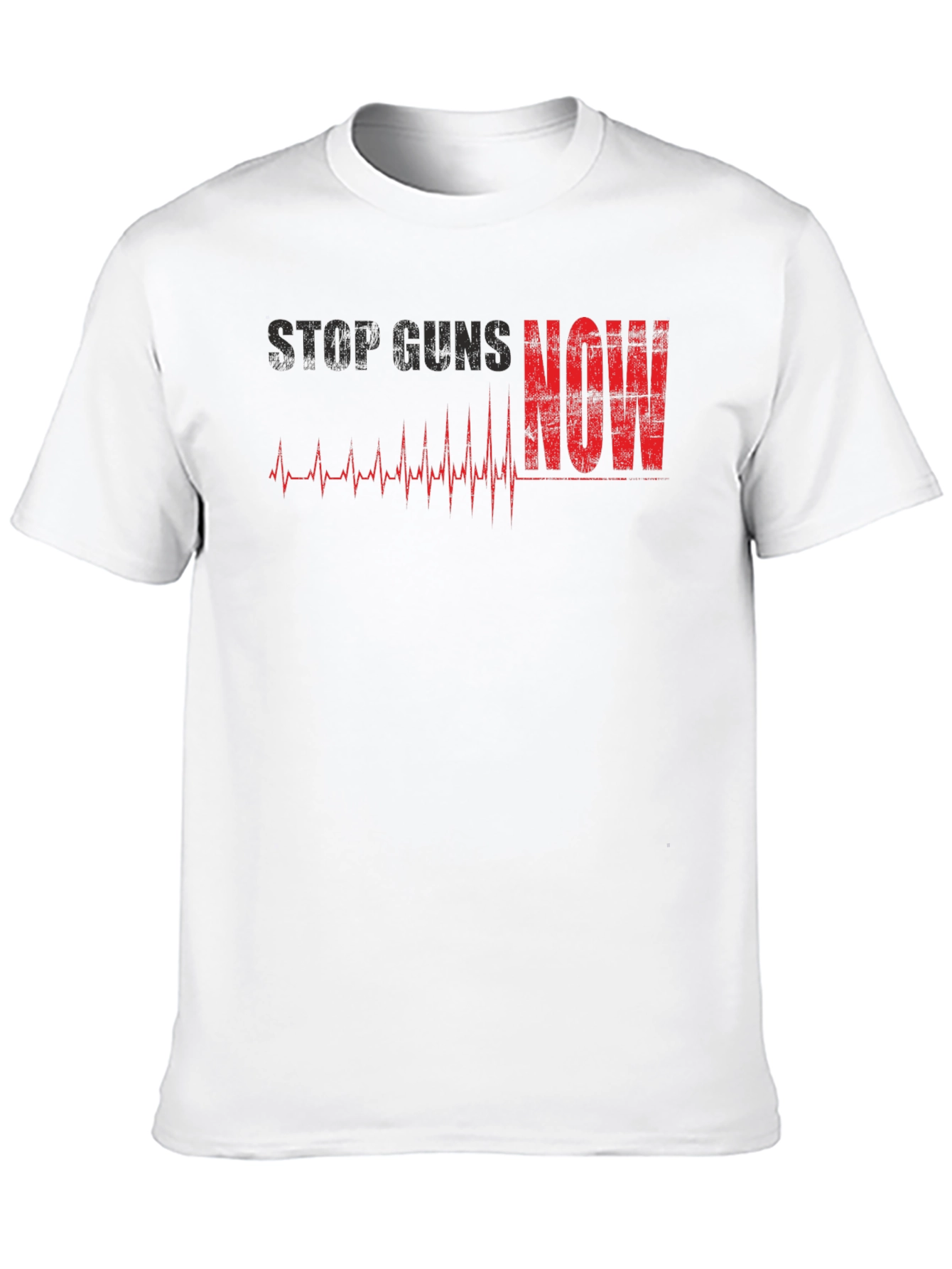 Stop Guns Now T-Shirt - Black Activist Tee