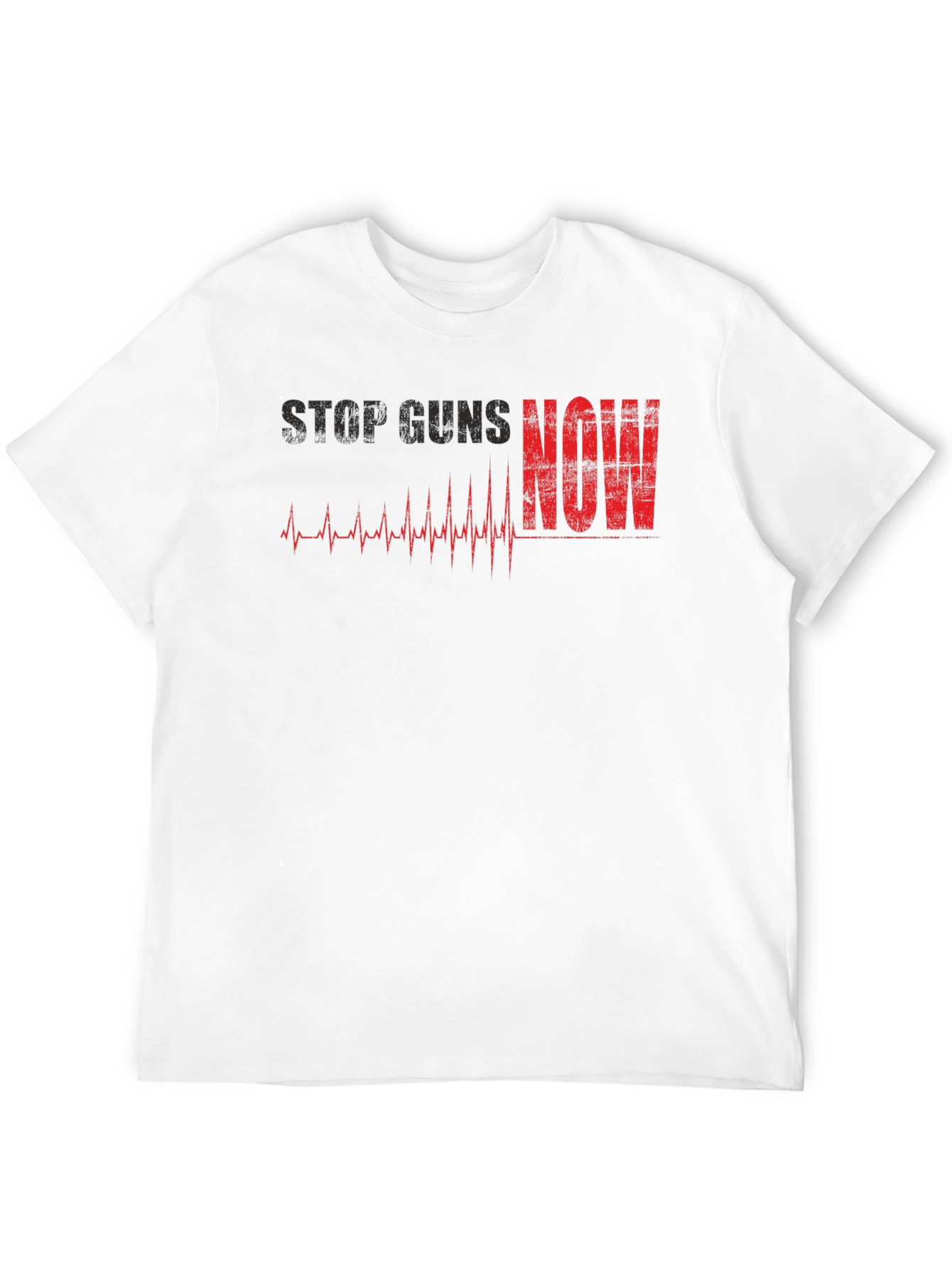 Stop Guns Now T-Shirt - Black Activist Tee